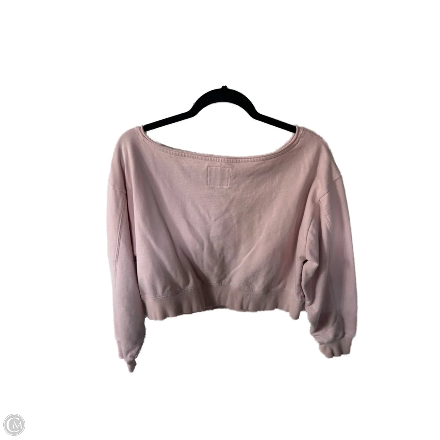 Sweatshirt Crewneck By Cmc In Pink, Size: M