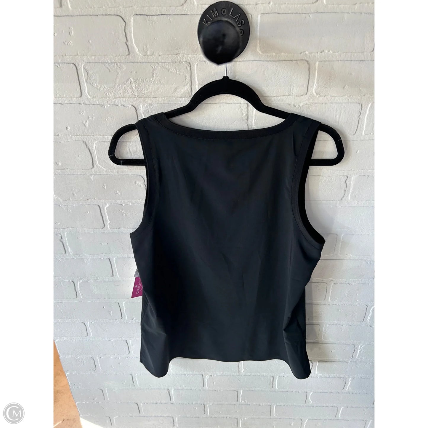 Top Sleeveless By Banana Republic In Black, Size: M