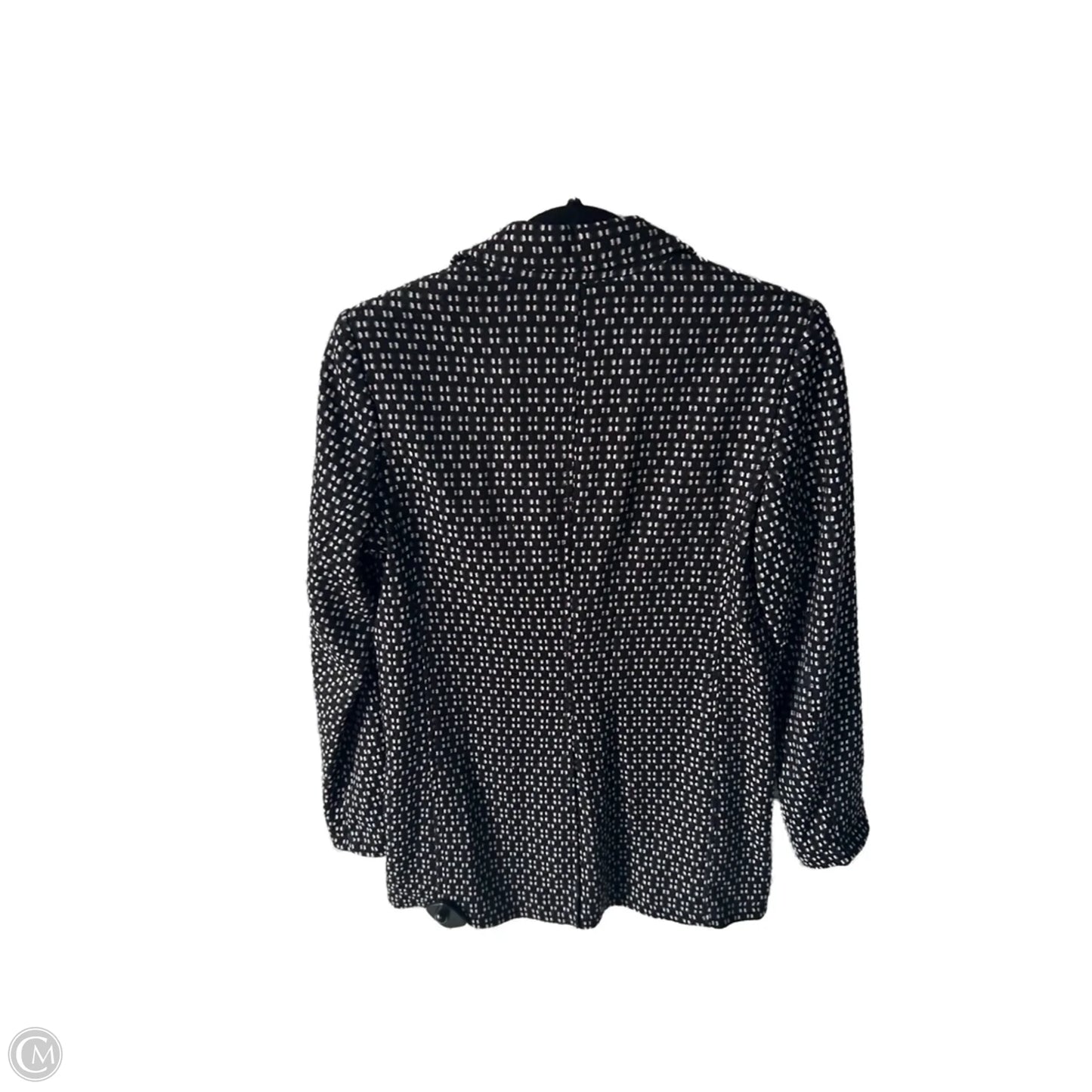 Blazer By Anthropologie In Black & White, Size: Xs