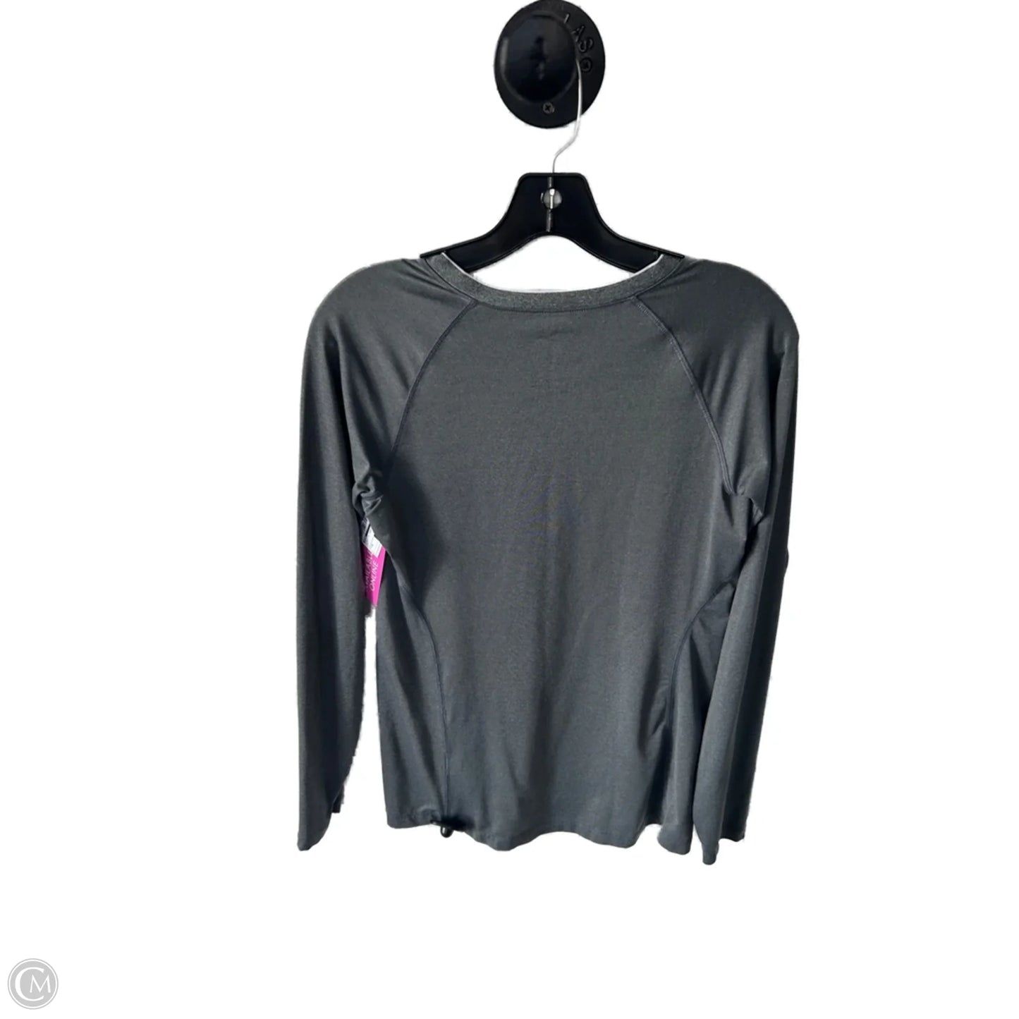 Athletic Sweatshirt Crewneck By Nike In Grey, Size: M