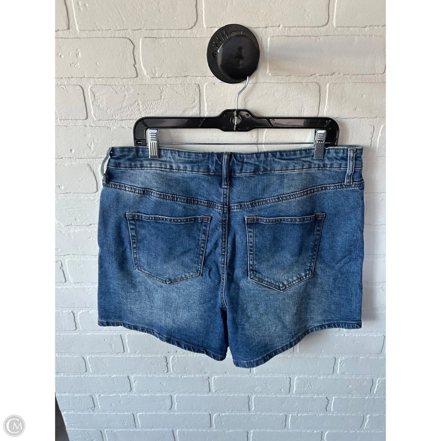 Shorts By Cmc In Blue Denim, Size: 14