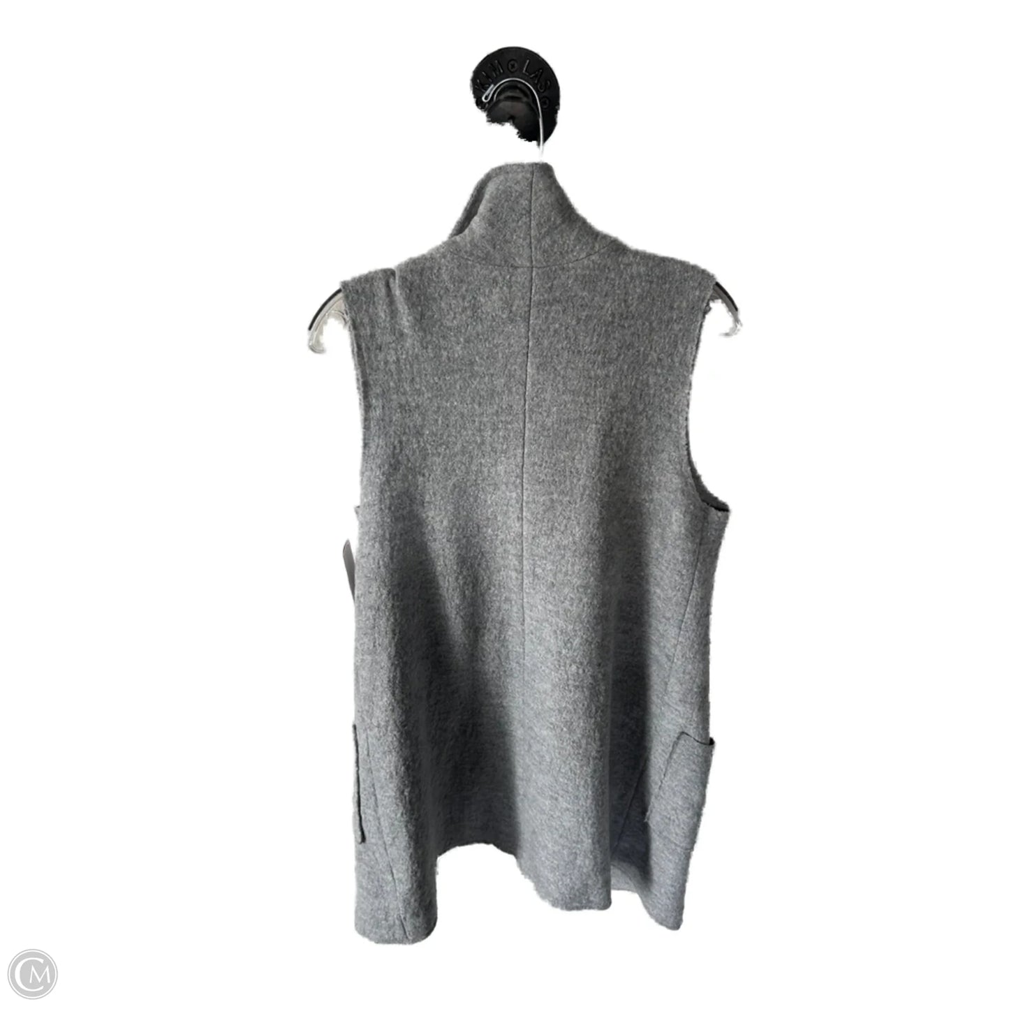 Vest Other By Tahari By Arthur Levine In Grey, Size: M