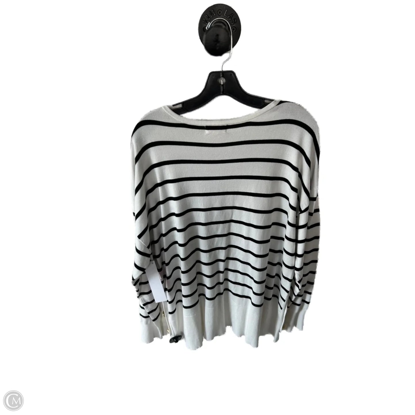 Sweater By Marled In Black & White, Size: Xl