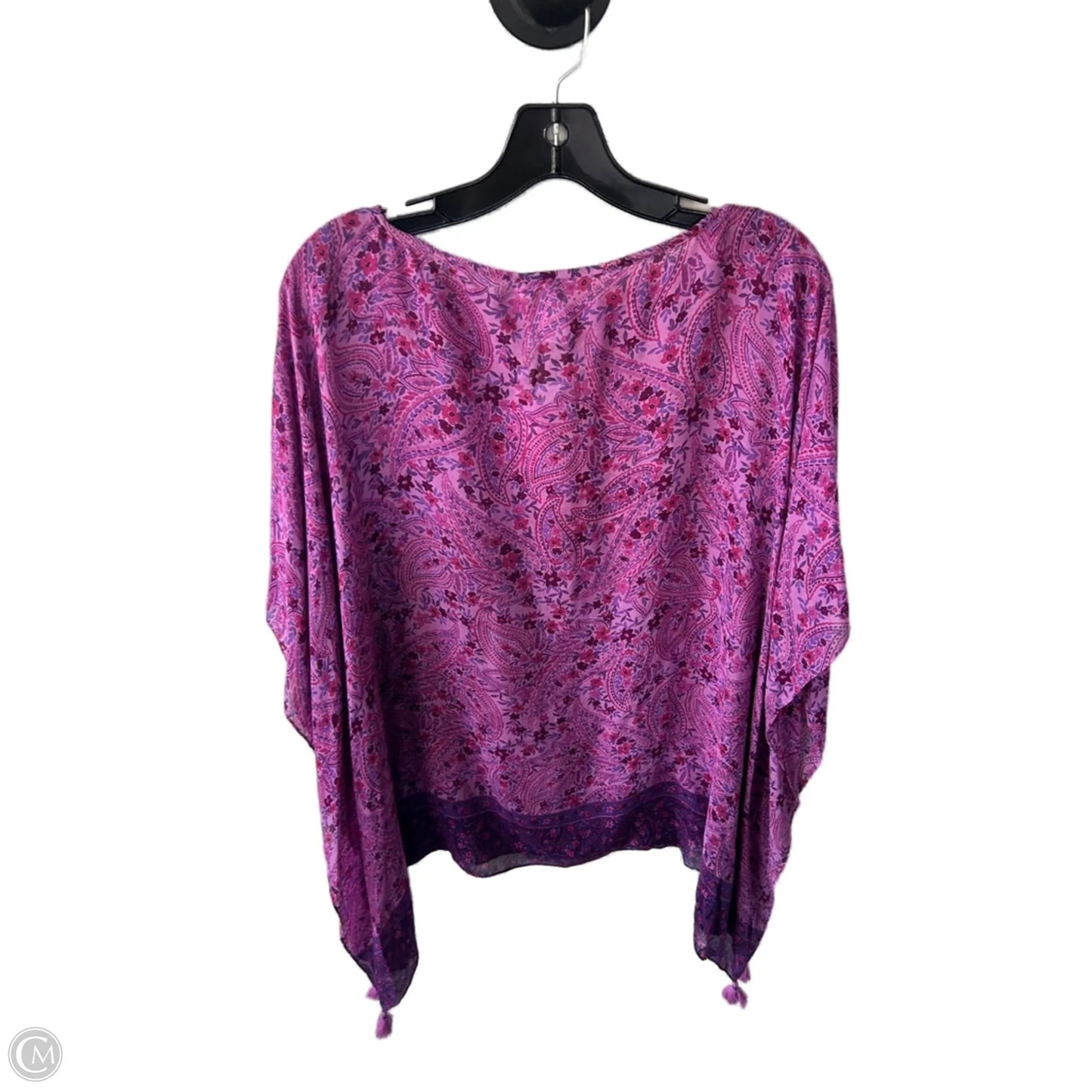 Shawl By J. Jill In Pink & Purple, Size: S