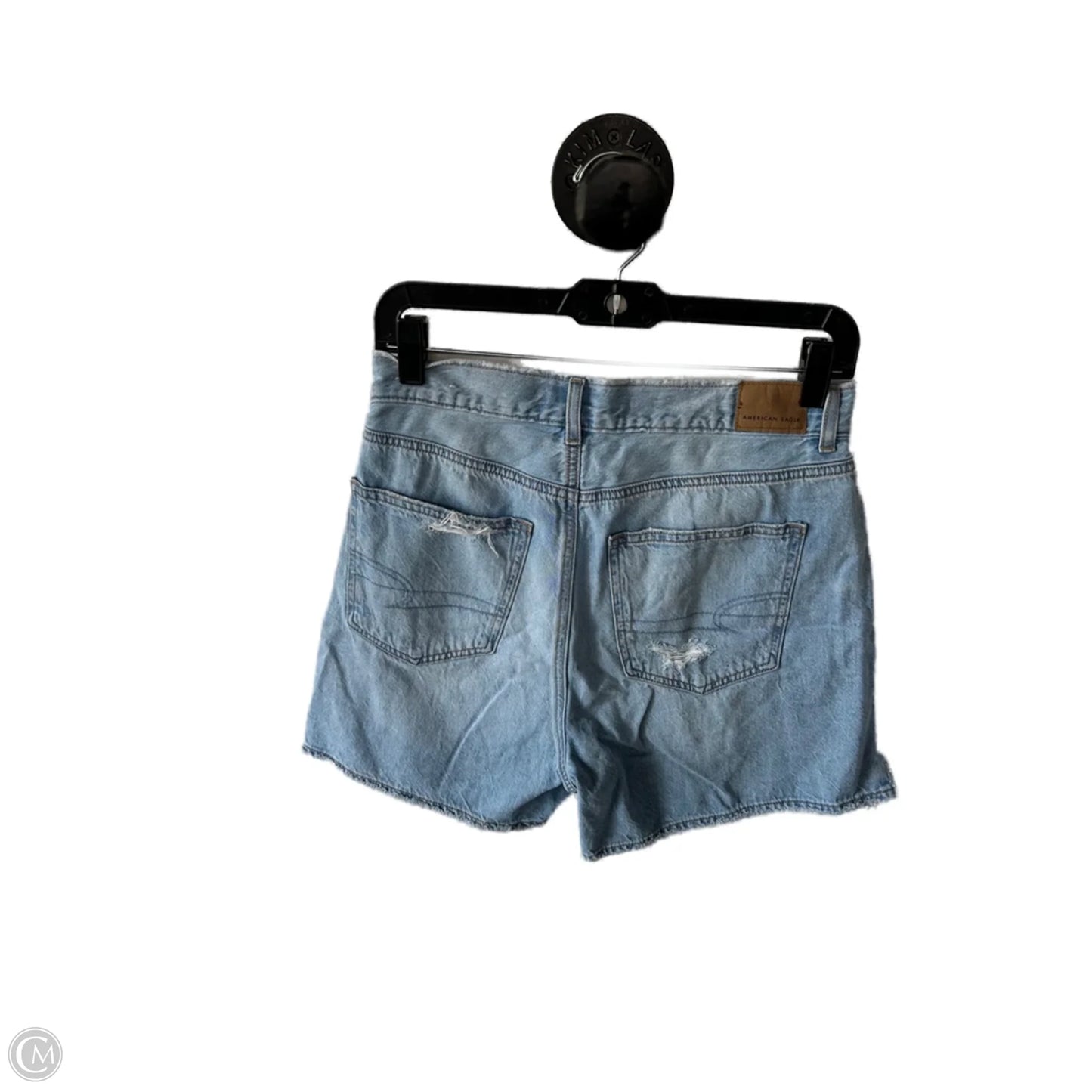 Shorts By American Eagle In Blue Denim, Size: 4