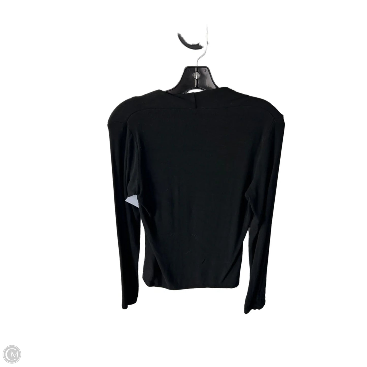 Top Long Sleeve Basic By Clothes Mentor In Black, Size: Xl