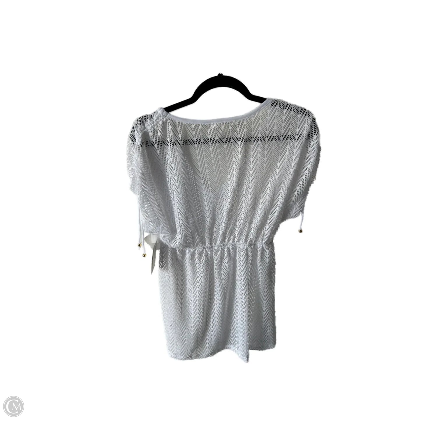 Swimwear Cover-up By Clothes Mentor In White, Size: S