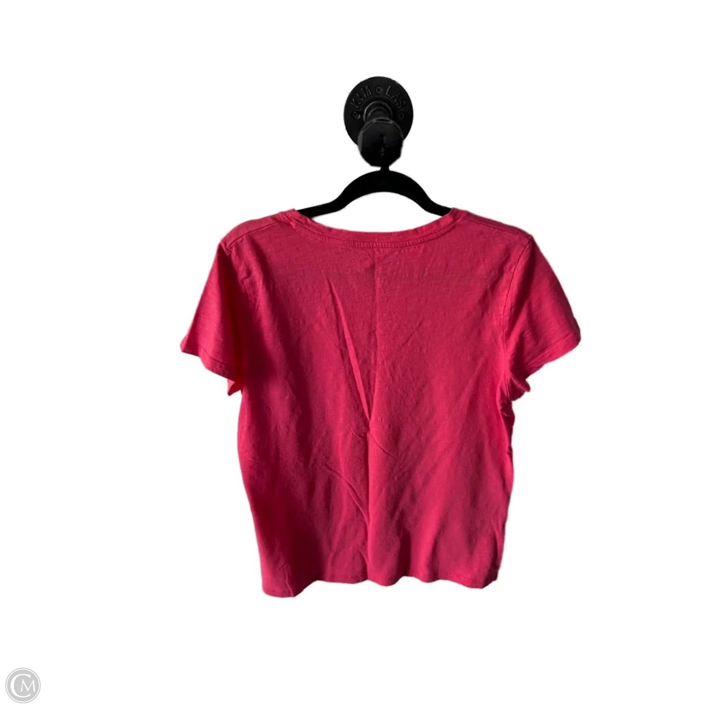 Top Short Sleeve Basic By Universal Thread In Pink, Size: L