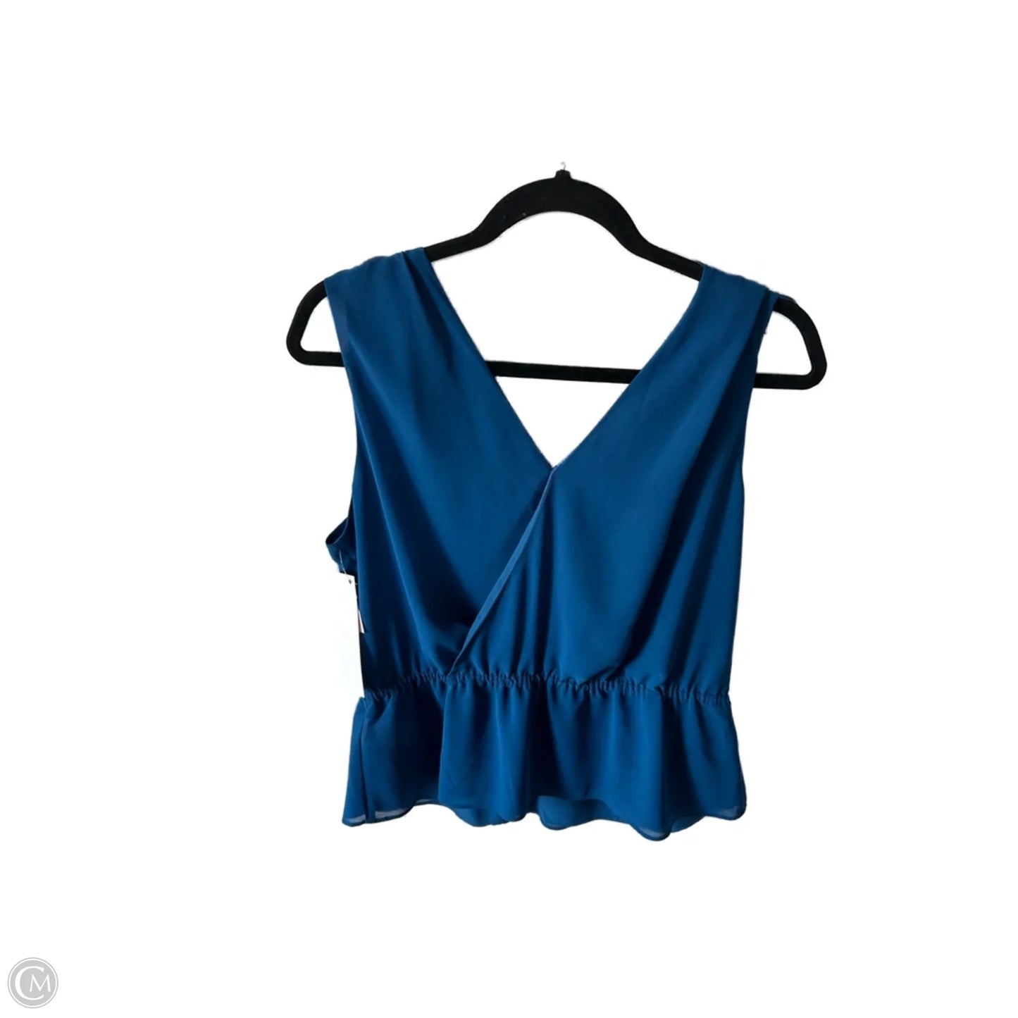 Top Sleeveless By Banana Republic In Blue, Size: M