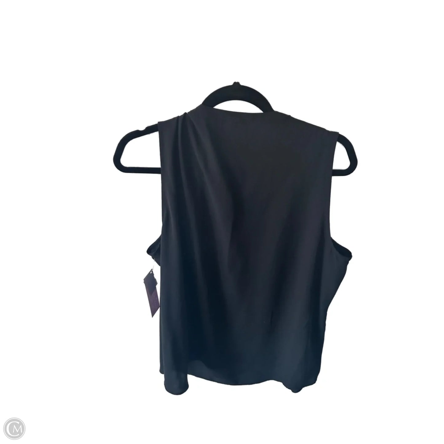 Top Sleeveless Basic By Chicos In Black, Size: Xl