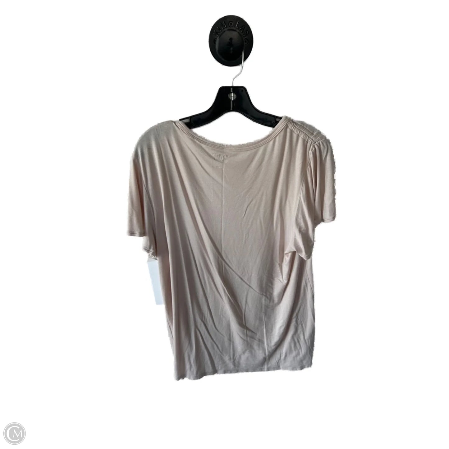 Top Short Sleeve Basic By Maurices In Tan, Size: Xxl