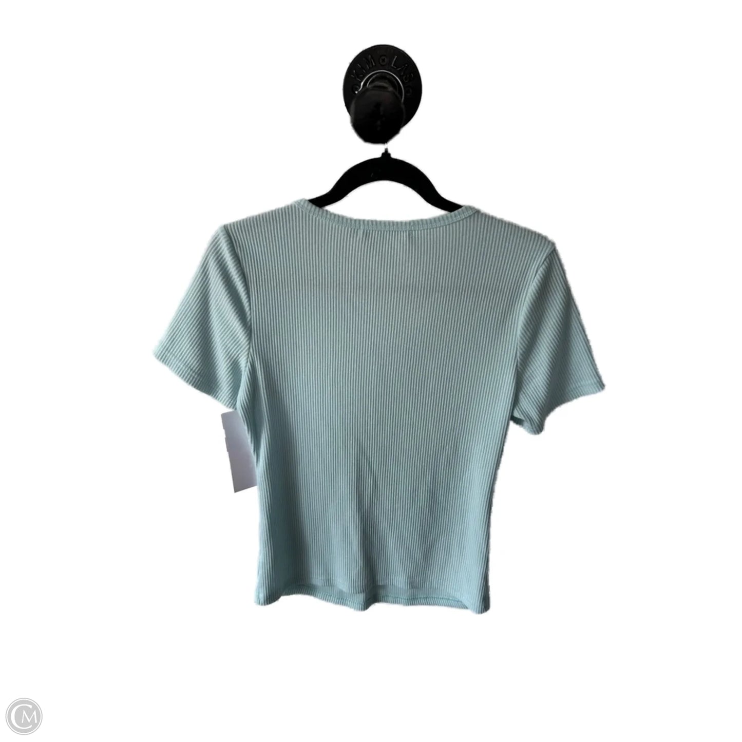 Top Short Sleeve Basic By Cme In Blue, Size: S