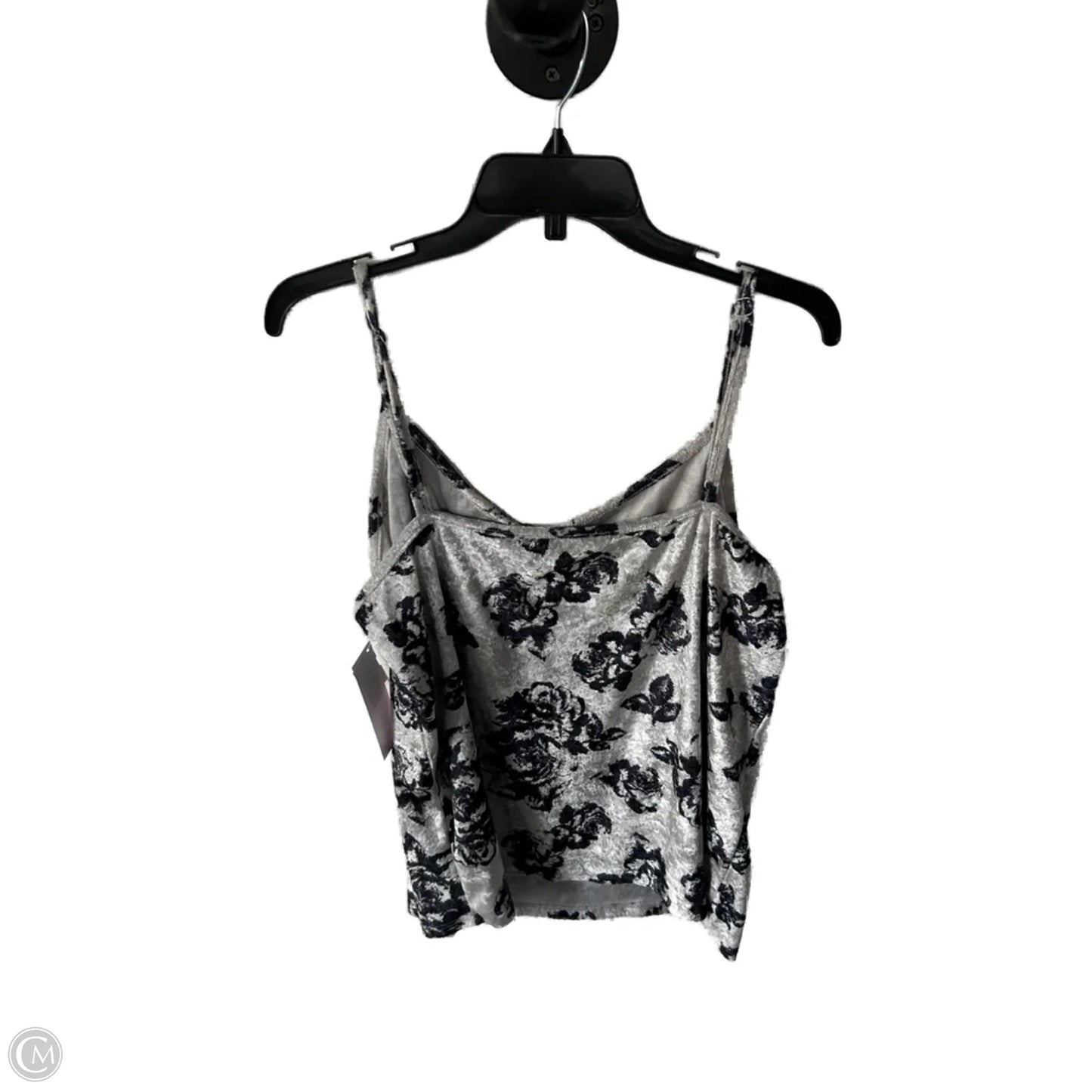 Top Sleeveless By Maurices In Blue & Grey, Size: Xl