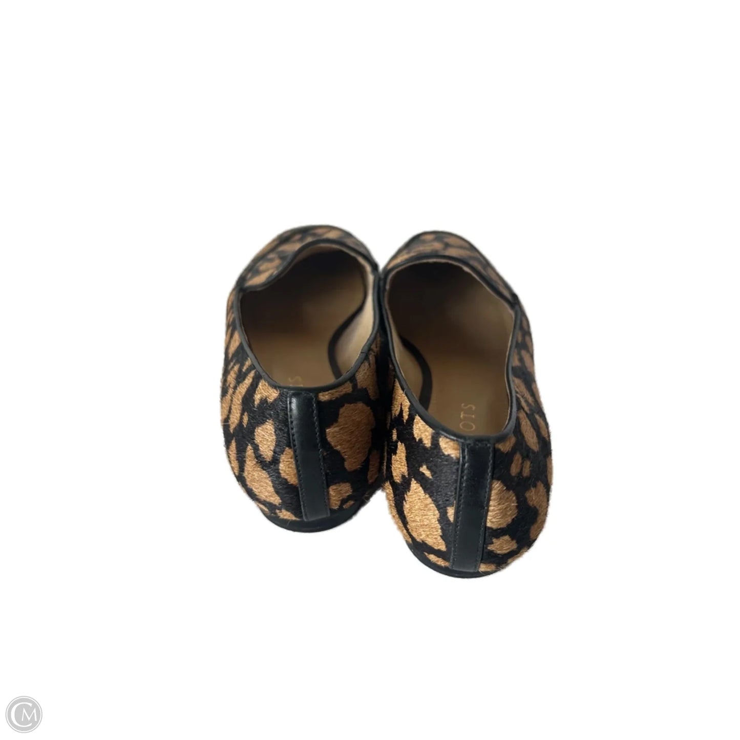 Shoes Flats By Talbots In Black & Brown, Size: 7