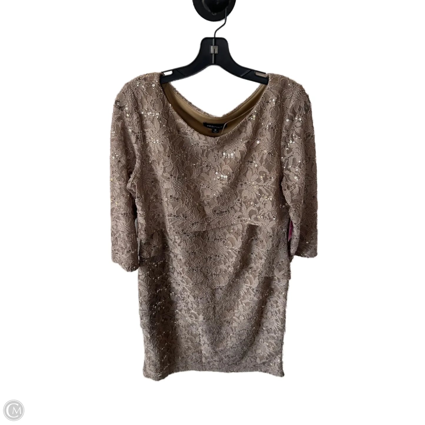 Dress Party Short By Ronnie Nicole In Bronze, Size: L