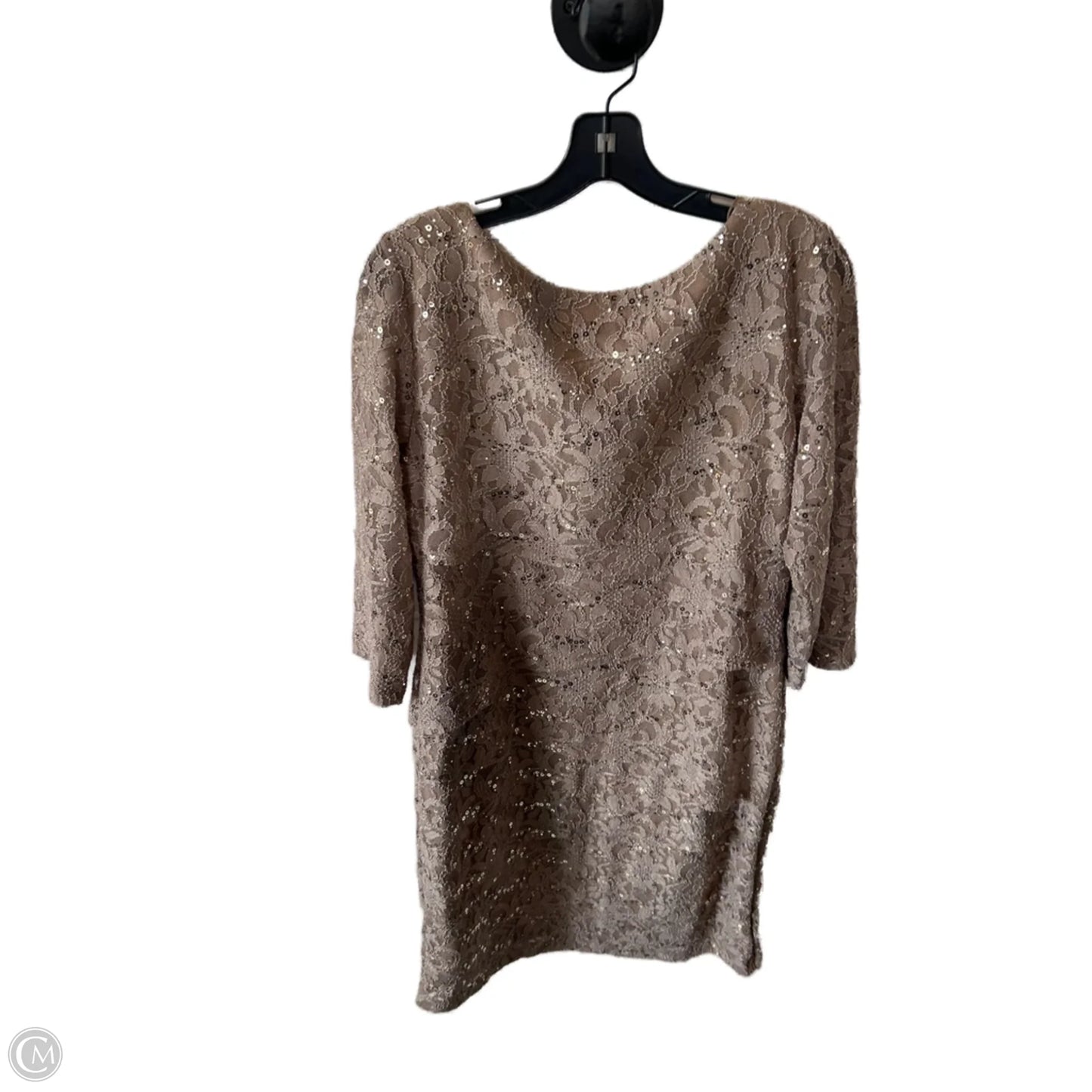 Dress Party Short By Ronnie Nicole In Bronze, Size: L