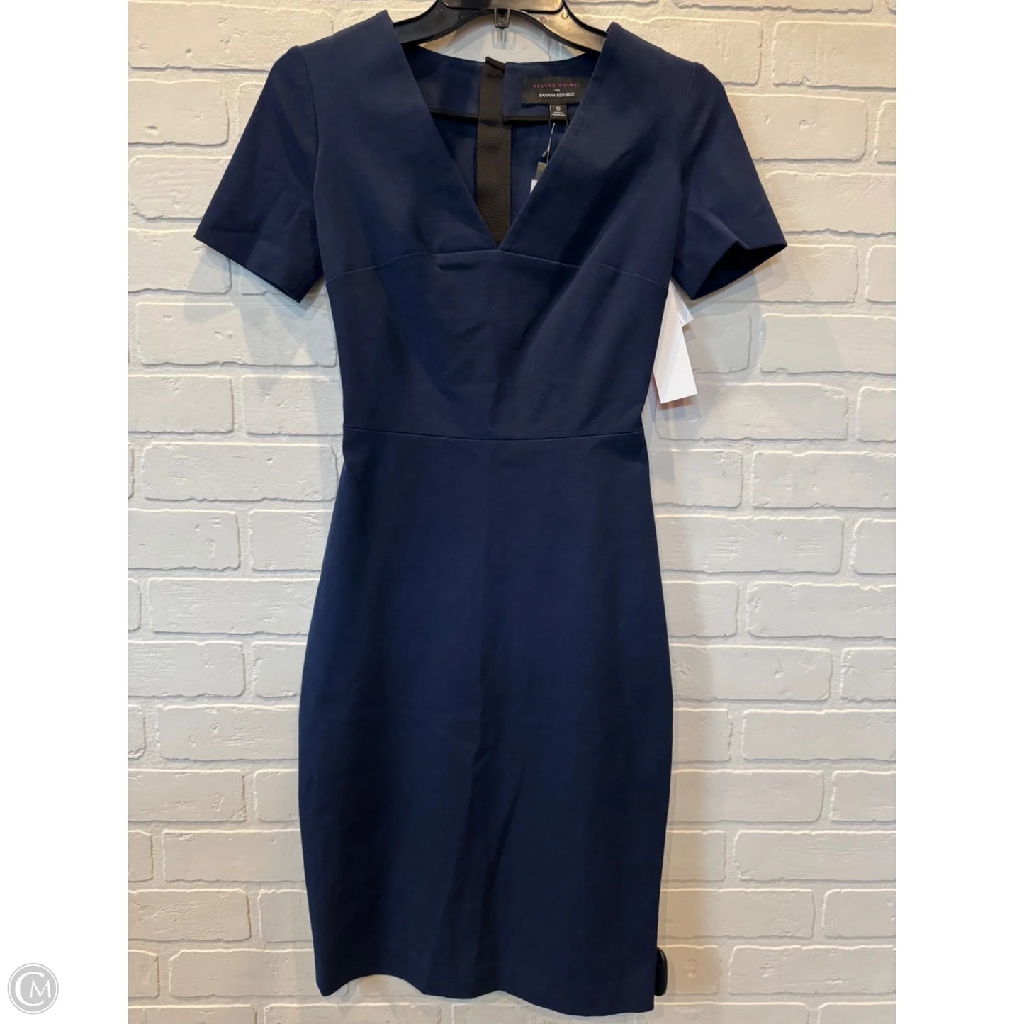 Dress Work By Banana Republic In Blue, Size: Xs