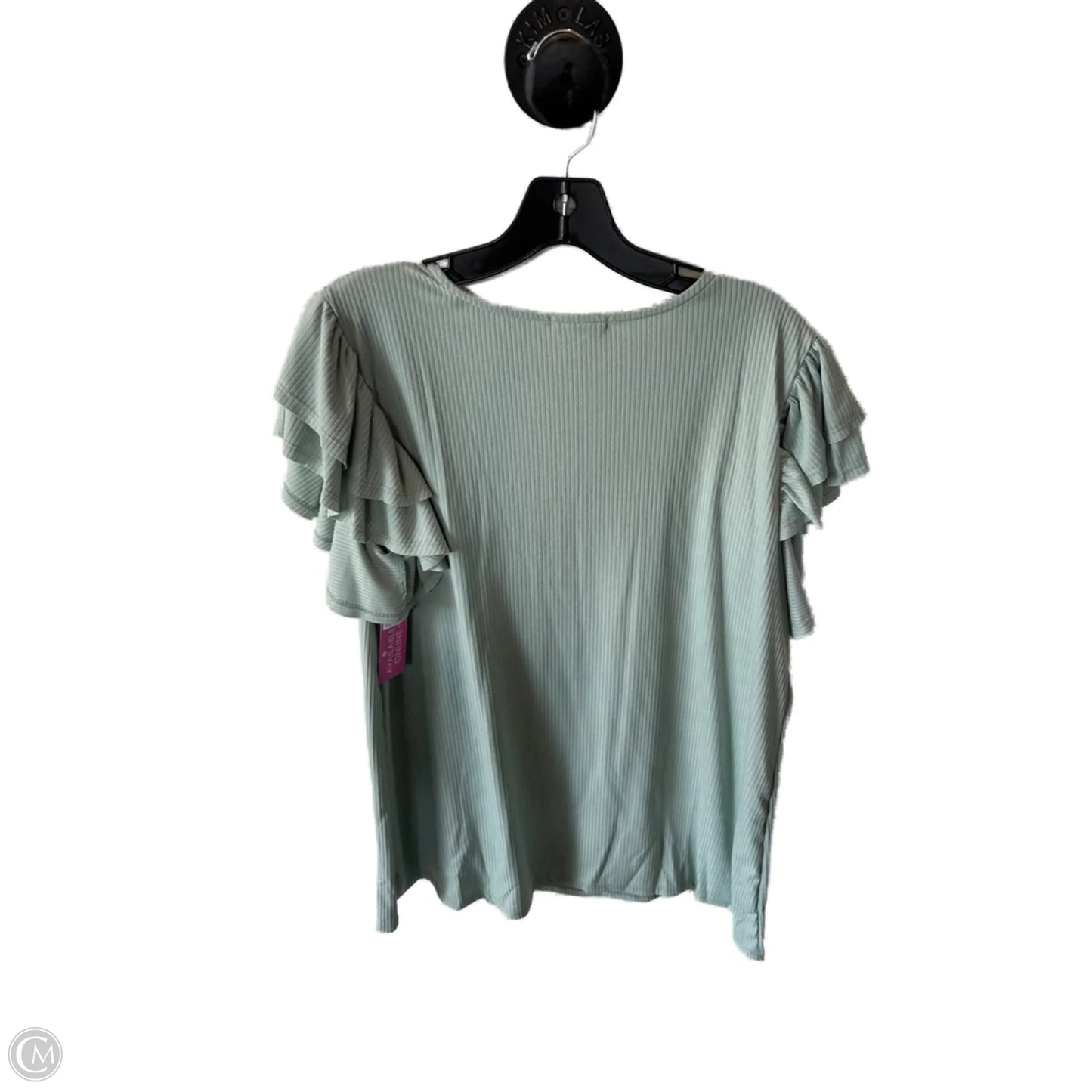Top Short Sleeve By Heimish Usa In Green, Size: L