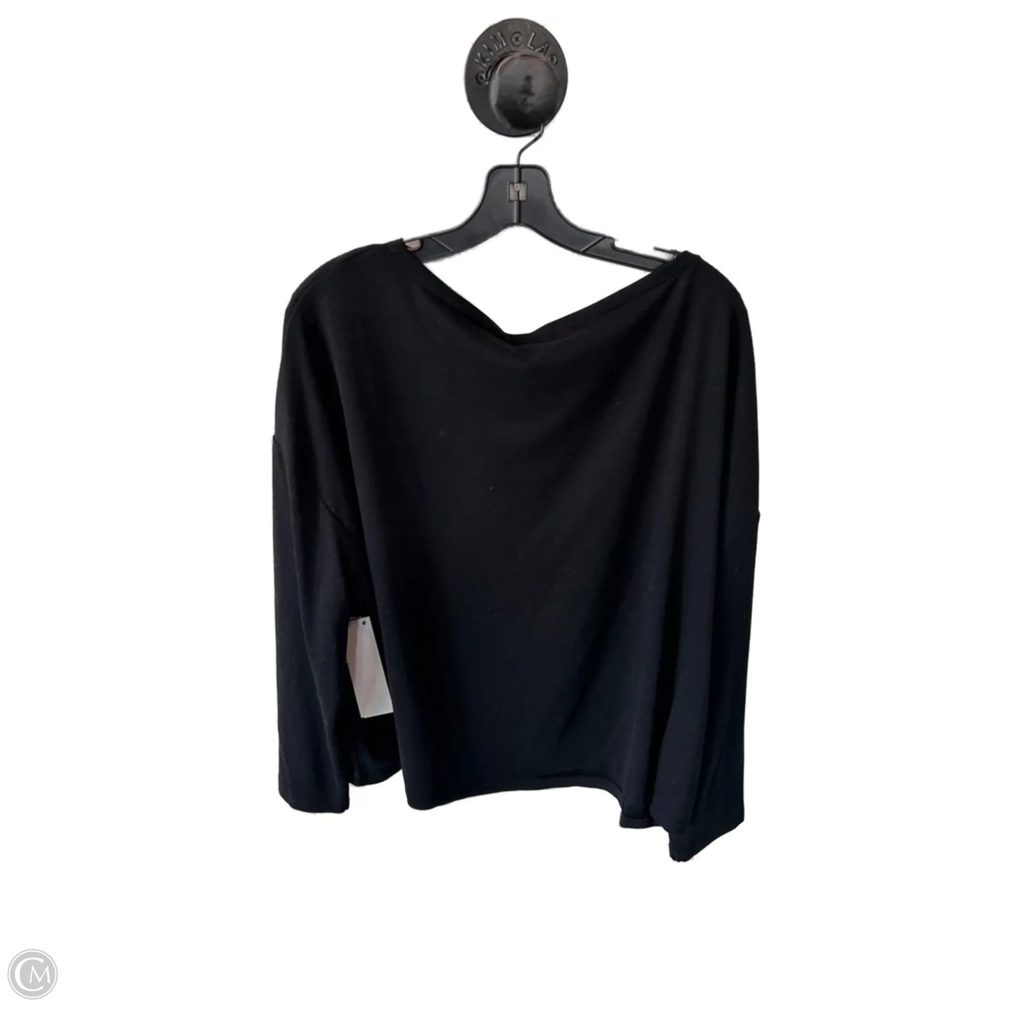 Top Long Sleeve Designer By All Saints In Black, Size: L