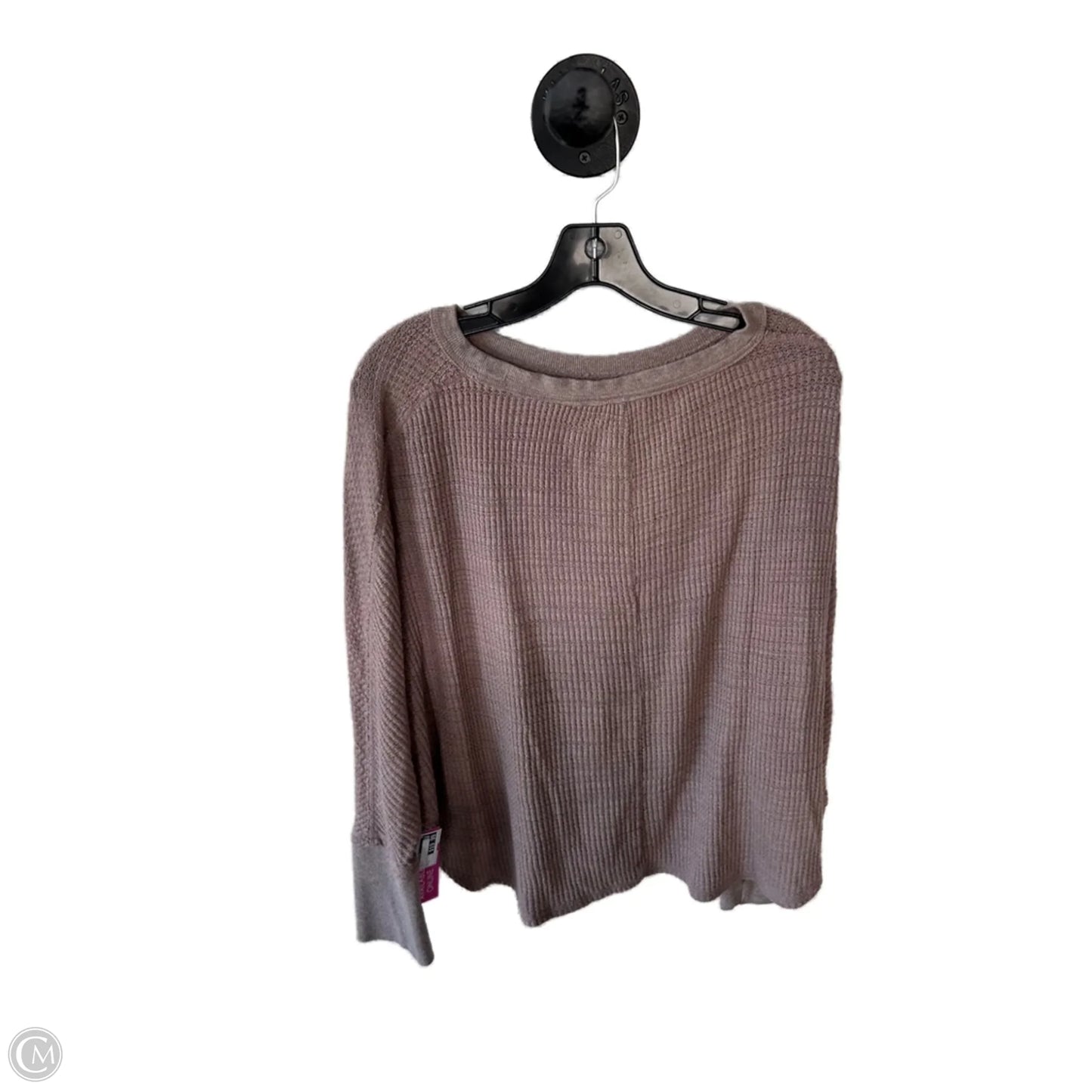 Top Long Sleeve By Anthropologie In Pink, Size: S