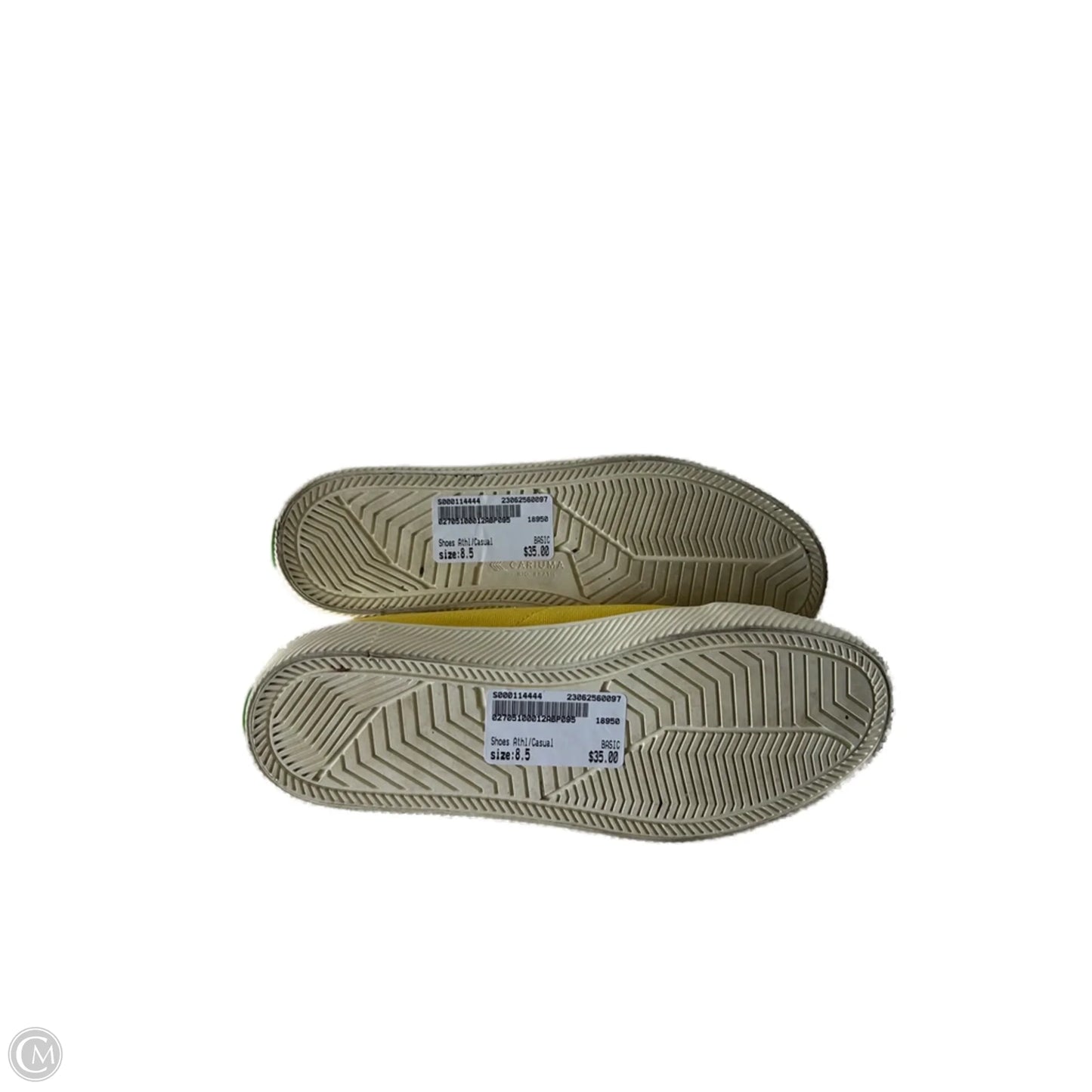 Shoes Sneakers By Cariuma In Yellow, Size: 8.5