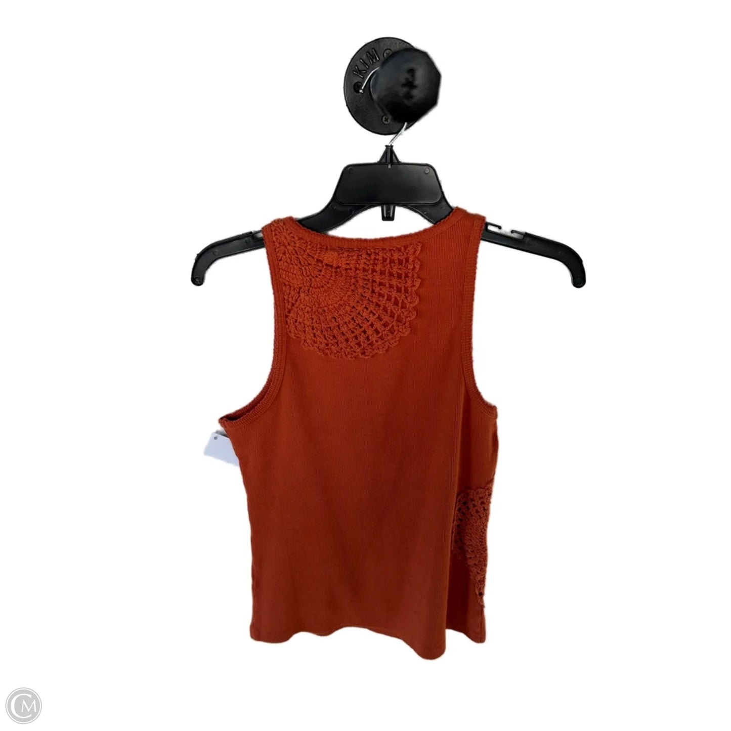 Top Sleeveless By Anthropologie In Orange, Size: S