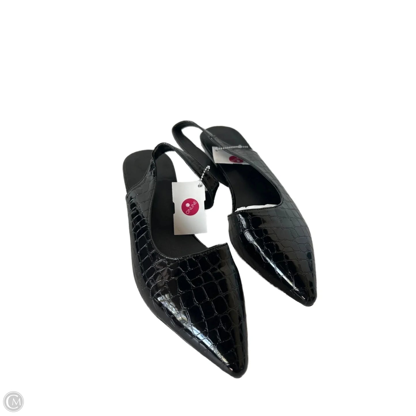 Shoes Heels Kitten By Clothes Mentor In Black, Size: 11.5