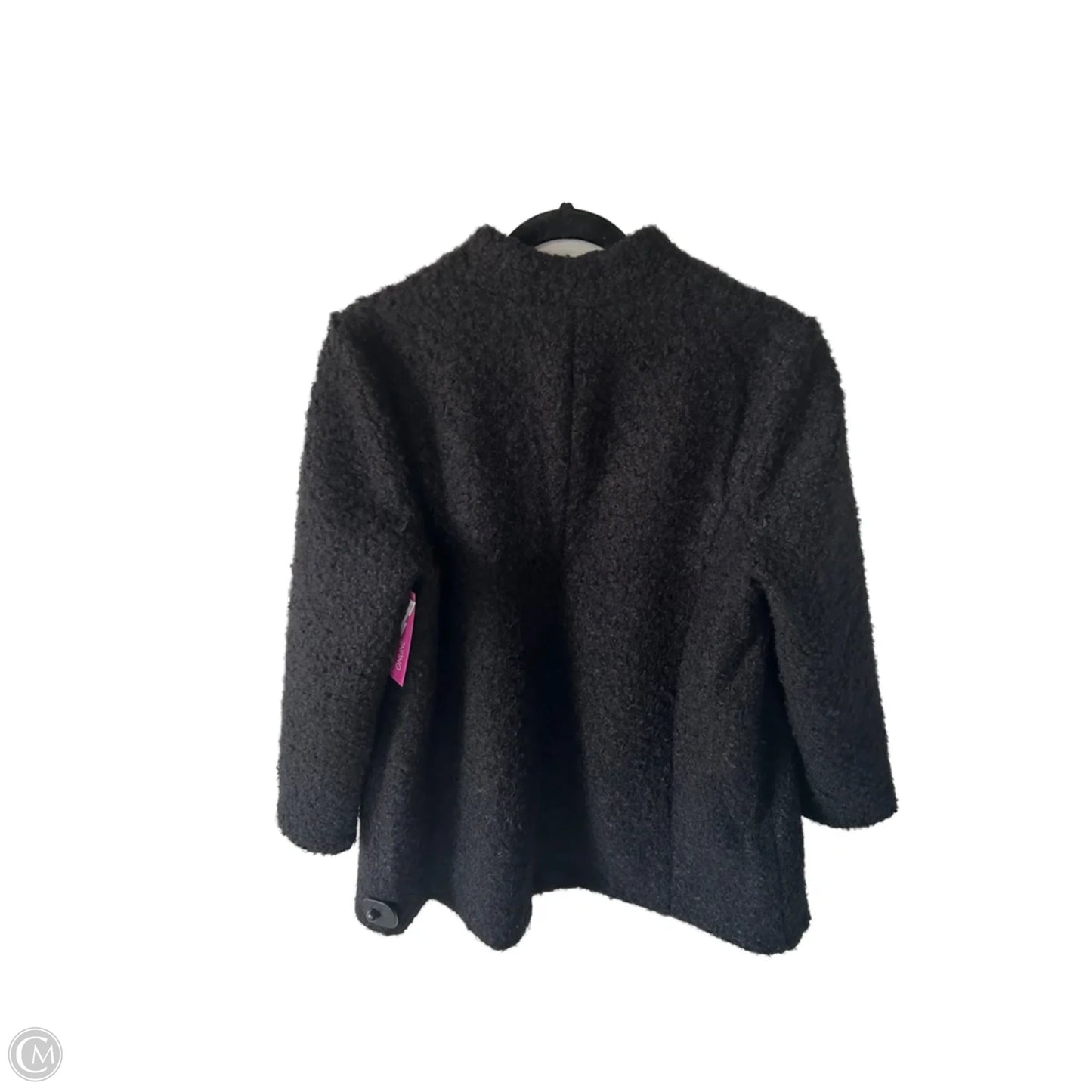 Coat Faux Fur & Sherpa By Nycc In Black, Size: L