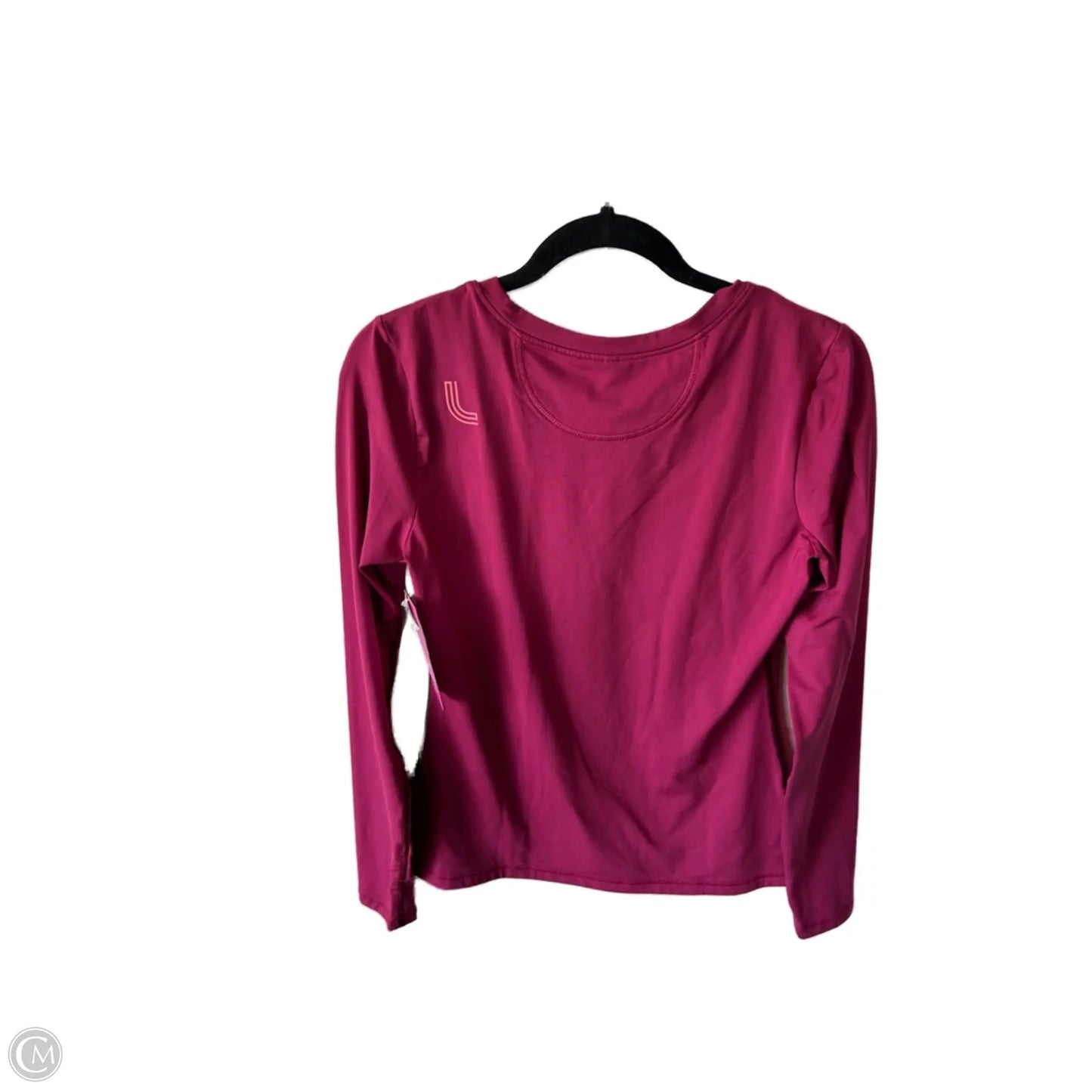 Athletic Top Long Sleeve Crewneck By Lole In Pink, Size: M