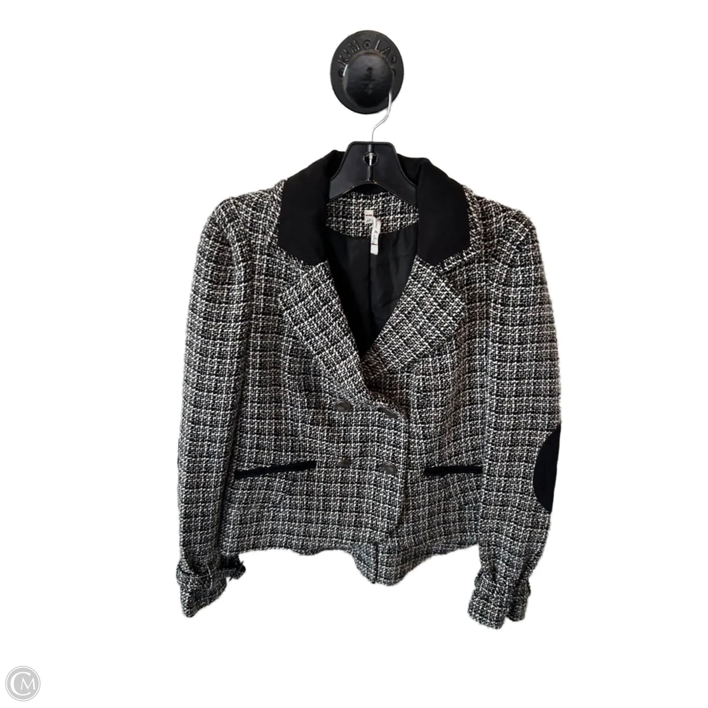 Blazer By Willow & Clay In Black & White, Size: M