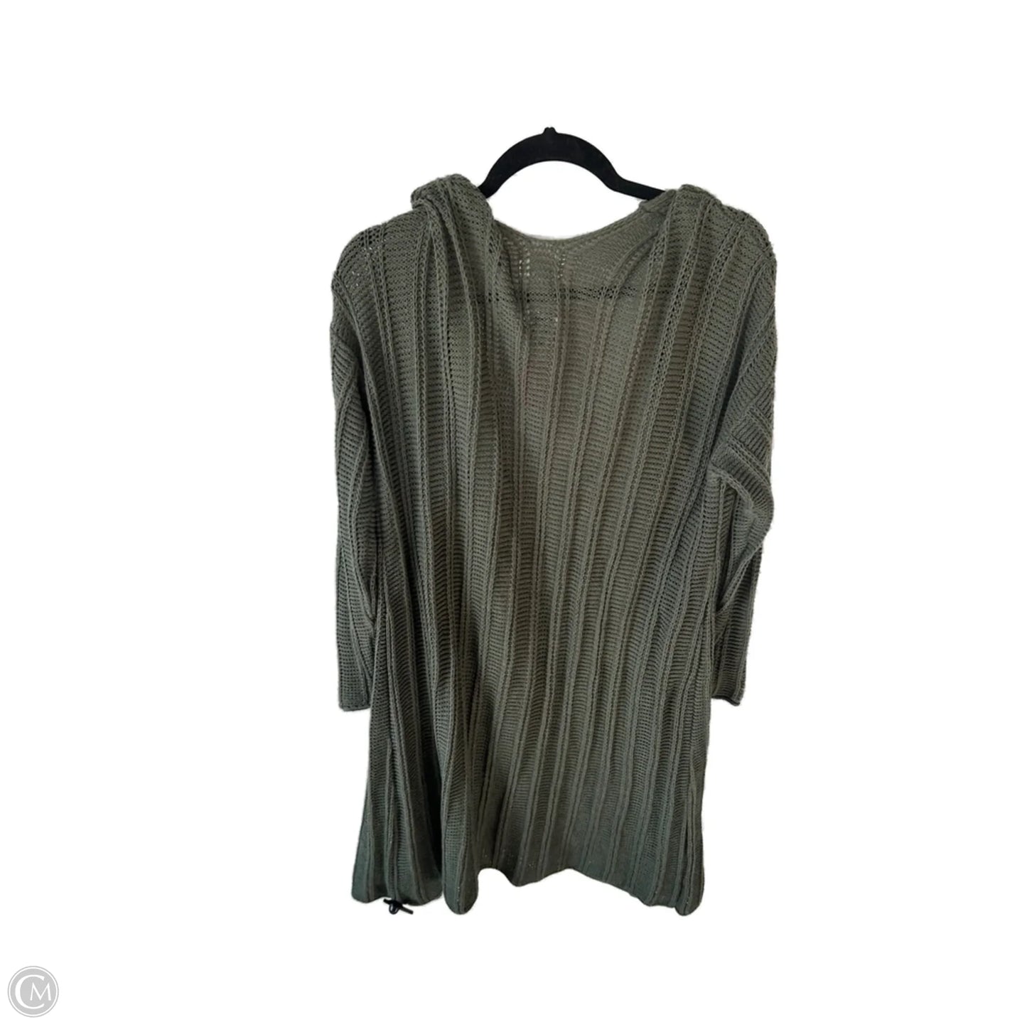 Sweater Cardigan By La Hearts In Green, Size: M