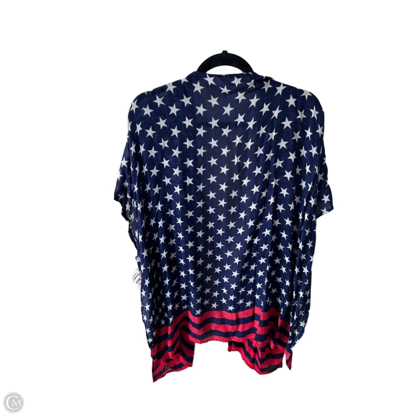 Kimono By Anna & Ava In Blue & Red & White, Size: Osfm