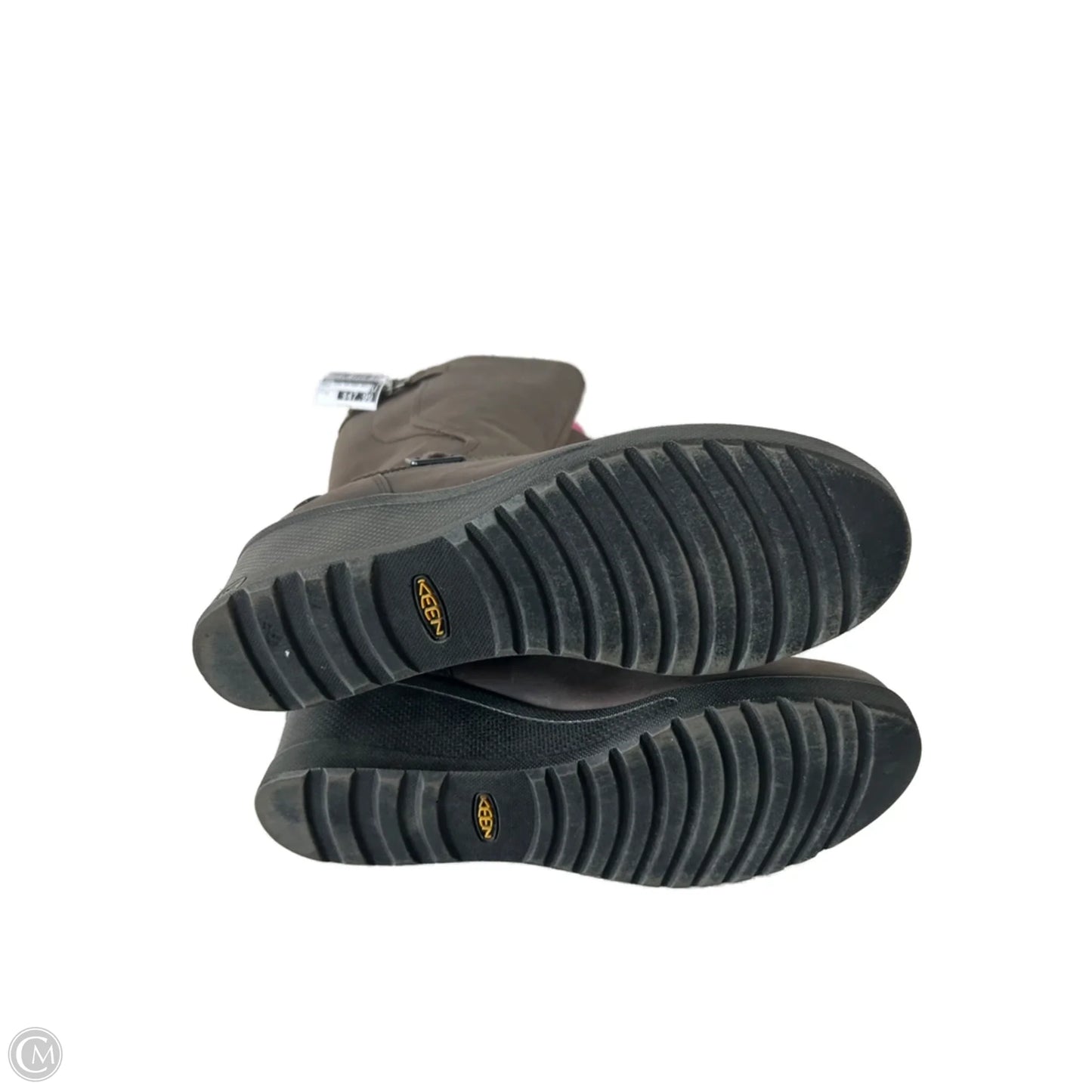 Boots Over-the-knee Heels By Keen In Brown, Size: 11