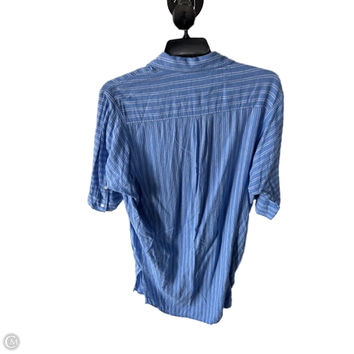 Dress Casual Midi By Universal Thread In Blue & White, Size: S