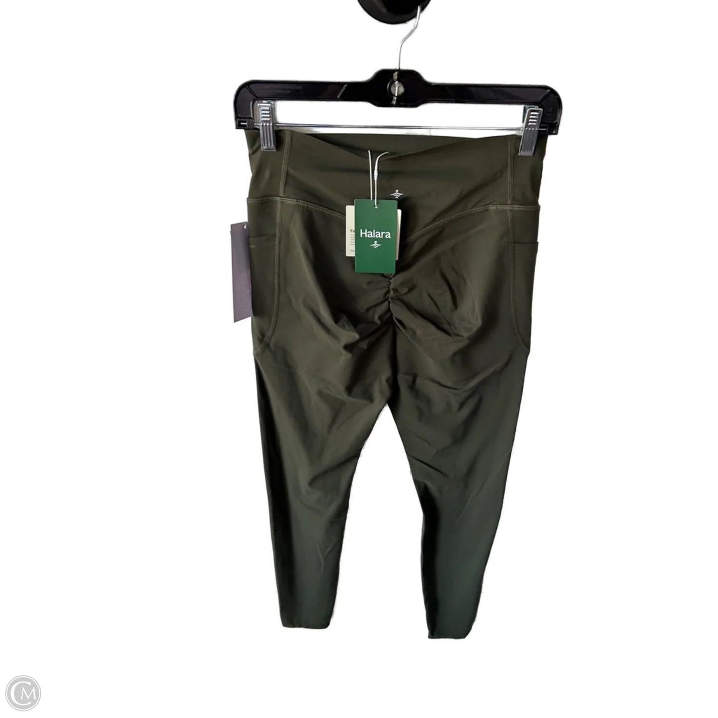 Athletic Leggings By Halara In Green, Size: 8