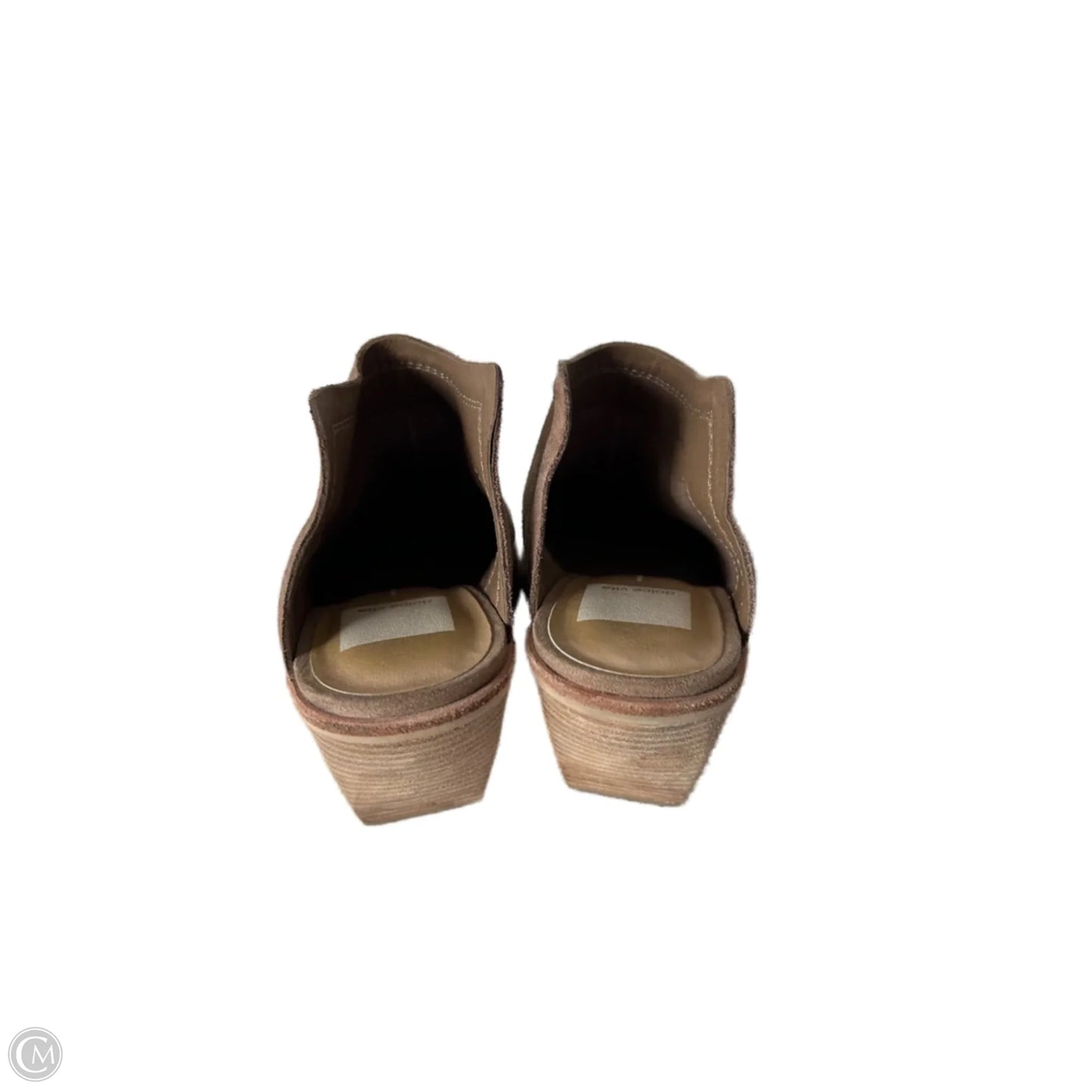 Boots Ankle Heels By Dolce Vita In Brown, Size: 5
