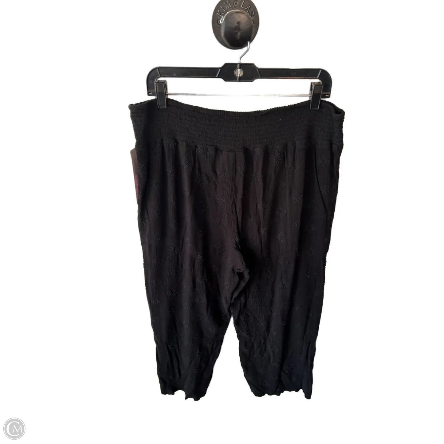 Pants Lounge By Chicos In Black, Size: 16