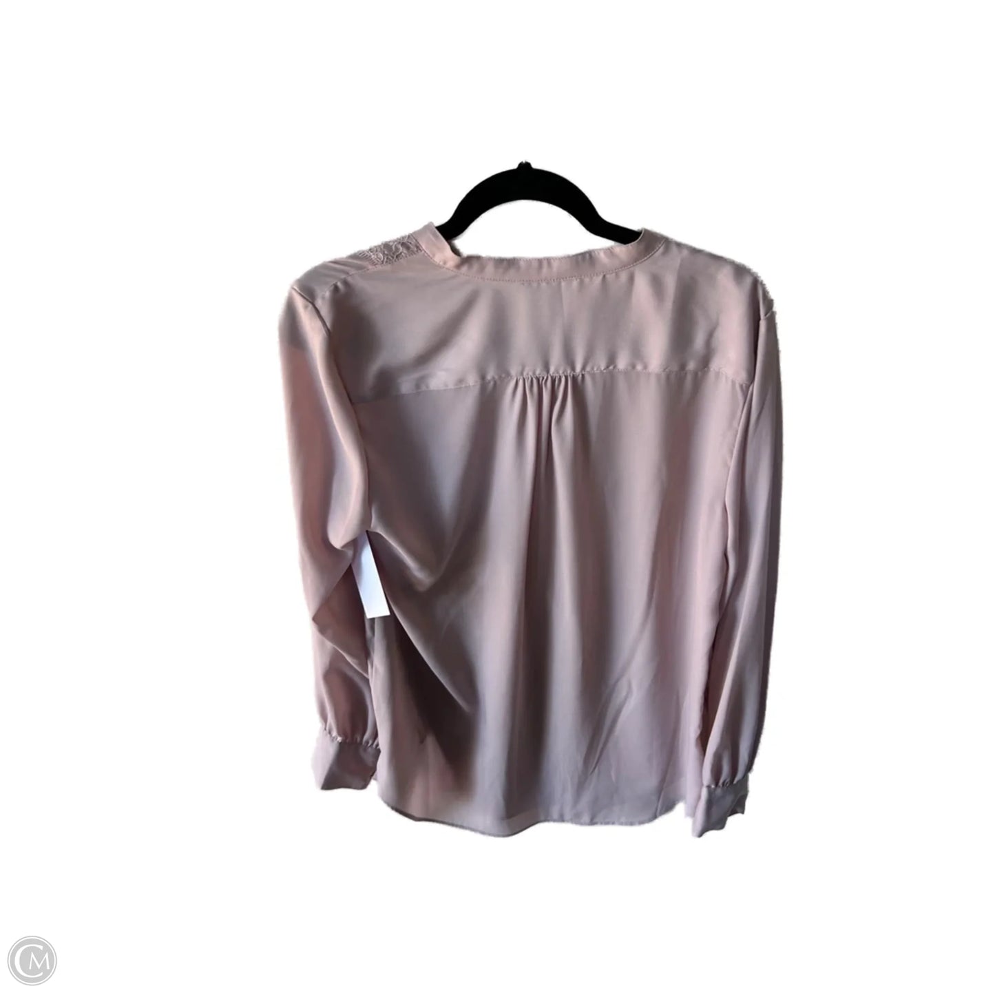 Top Long Sleeve By Daisy Fuentes In Purple, Size: L