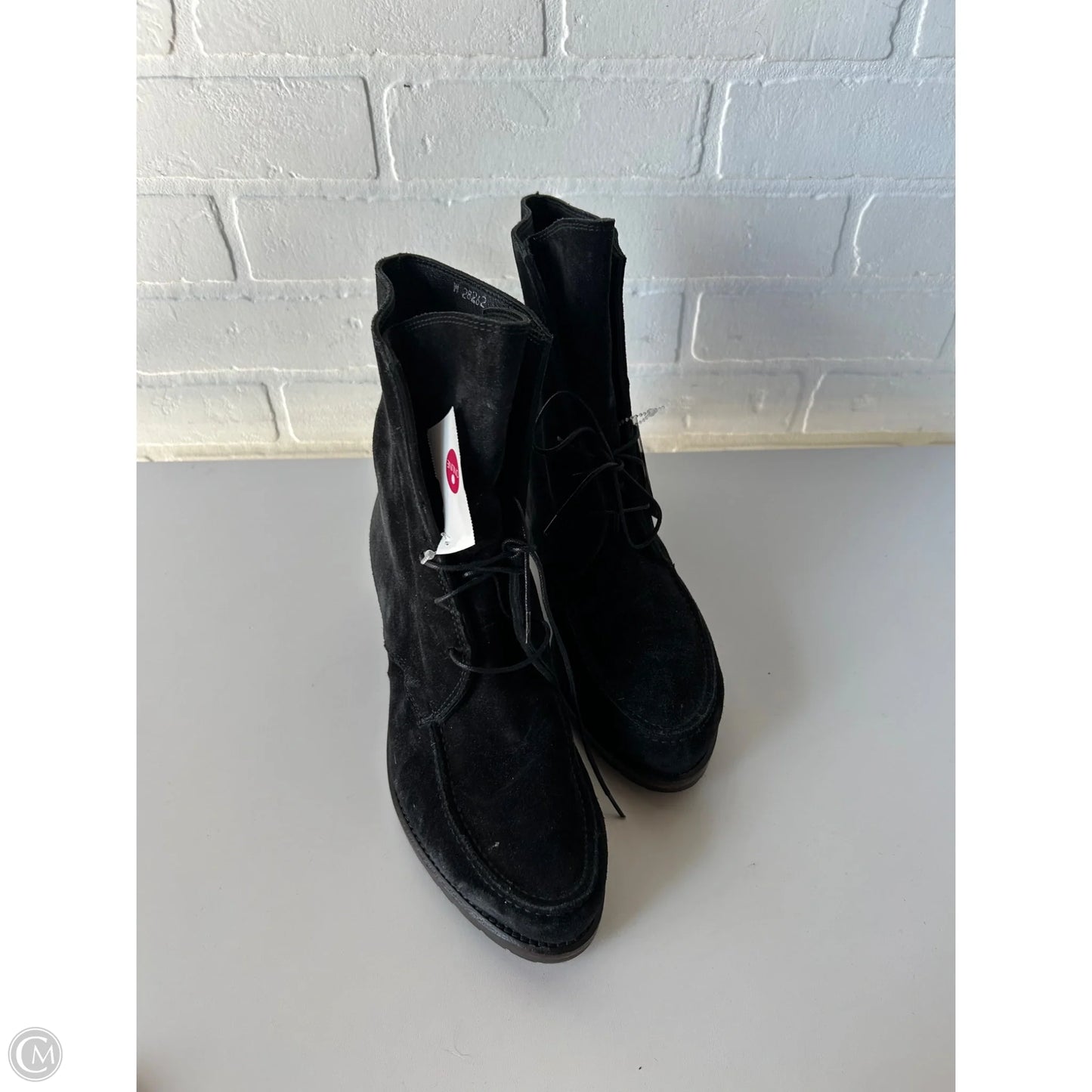 Boots Designer By Stuart Weitzman In Black, Size: 8.5