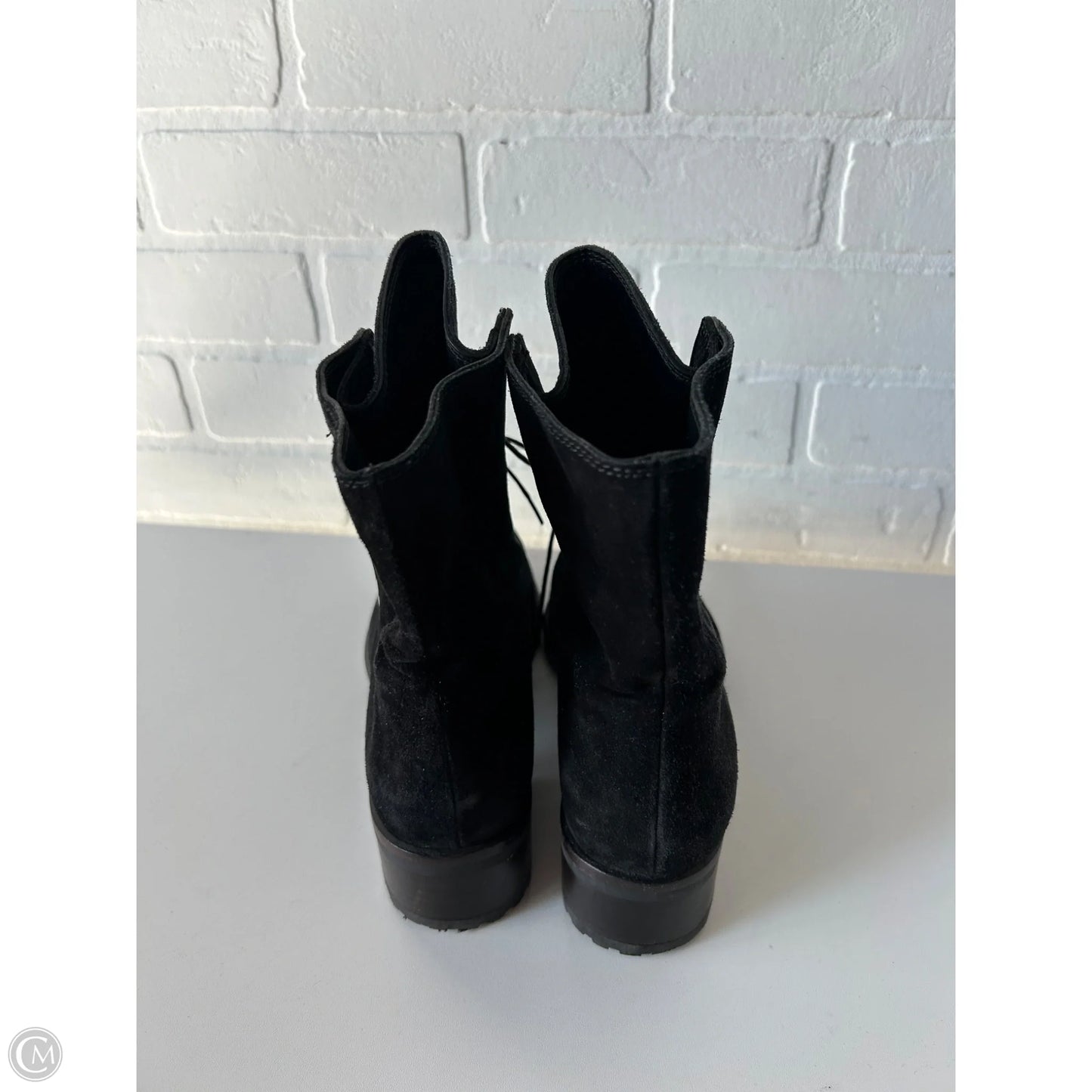 Boots Designer By Stuart Weitzman In Black, Size: 8.5
