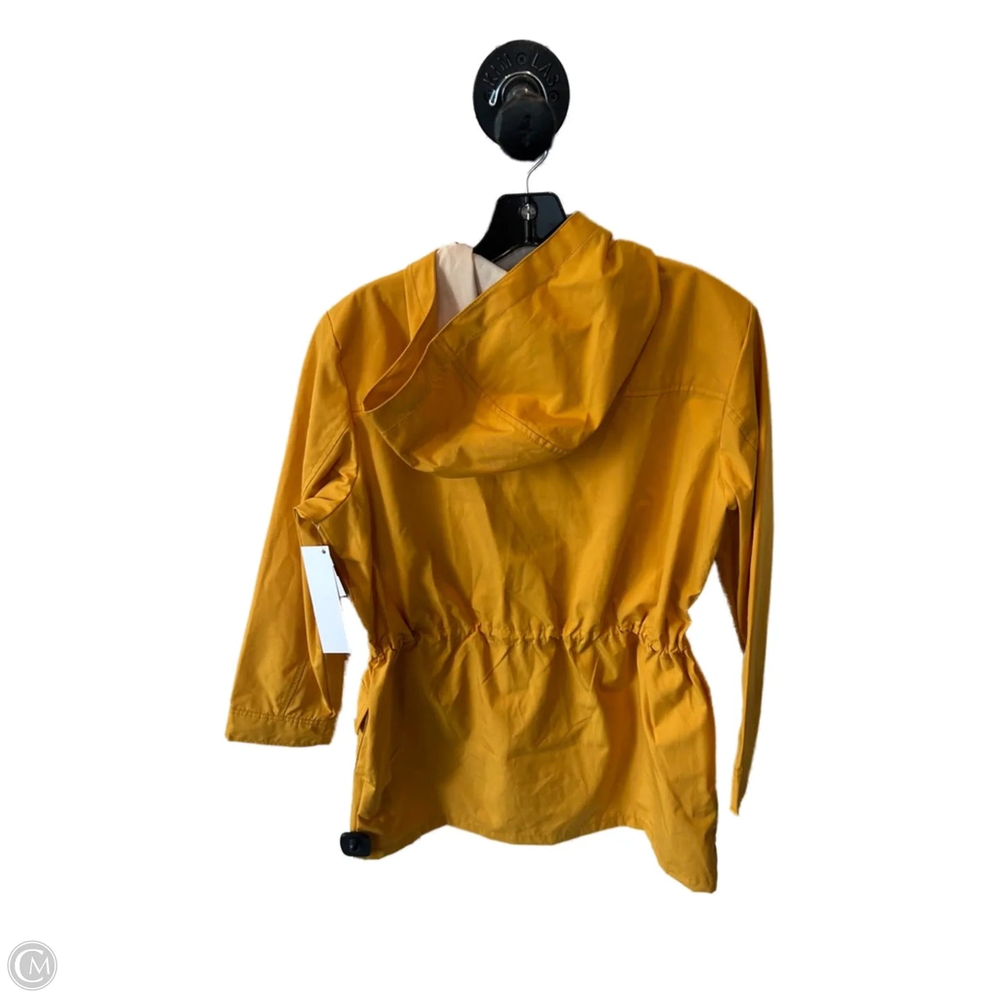 Coat Raincoat By J. Crew In Yellow, Size: S