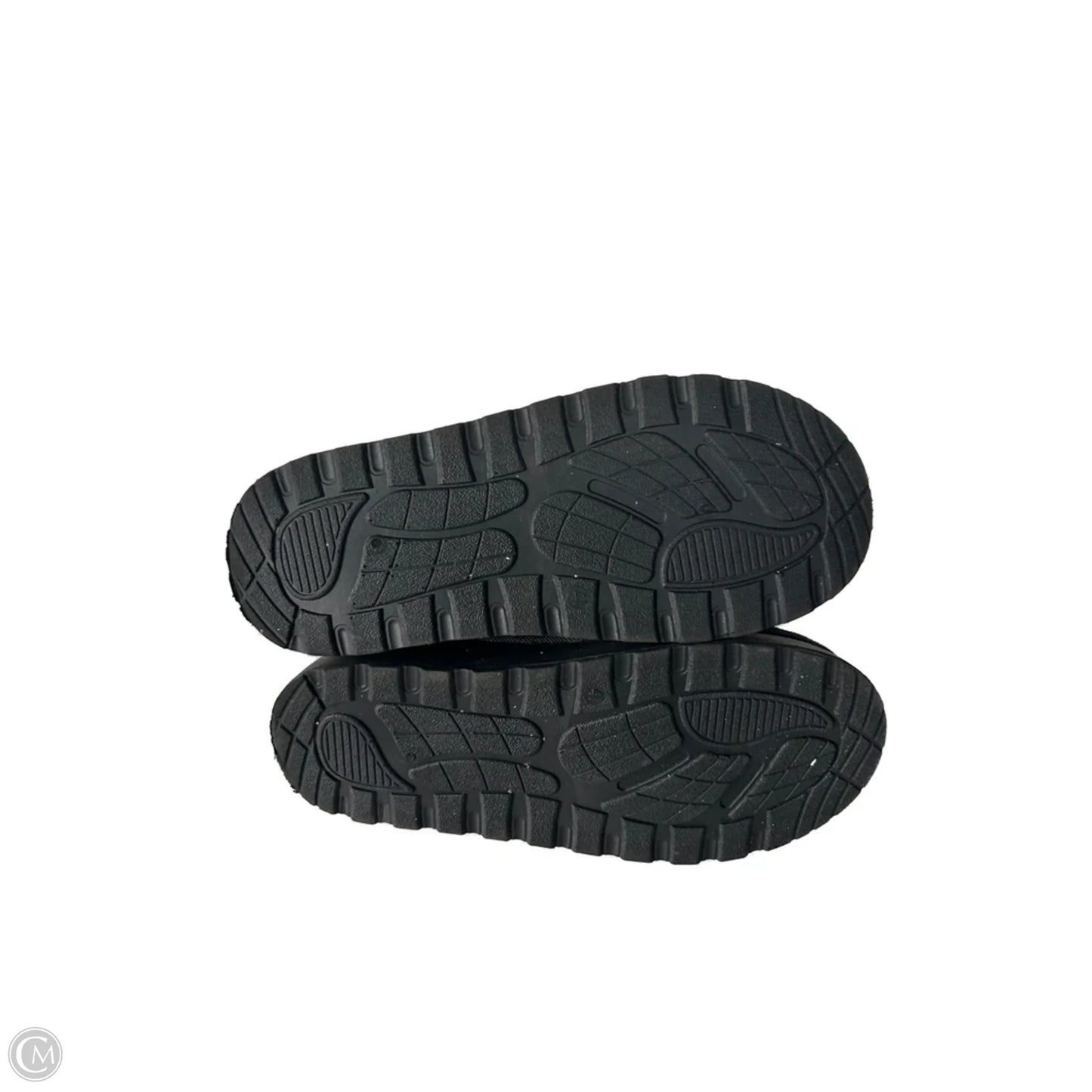 Boots Ankle Flats By Clothes Mentor In Black, Size: 10.5