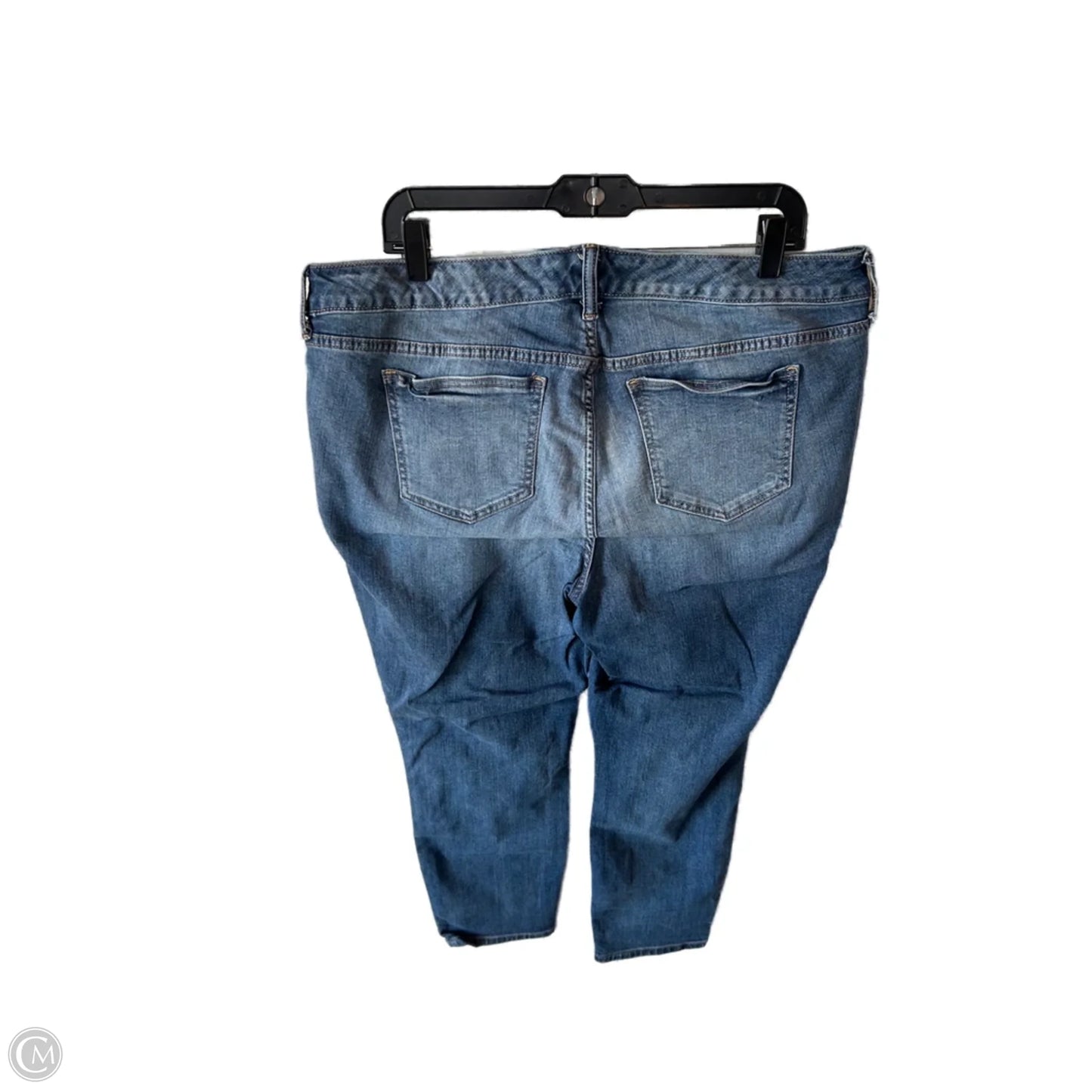 Jeans Straight By Torrid In Blue Denim, Size: 16