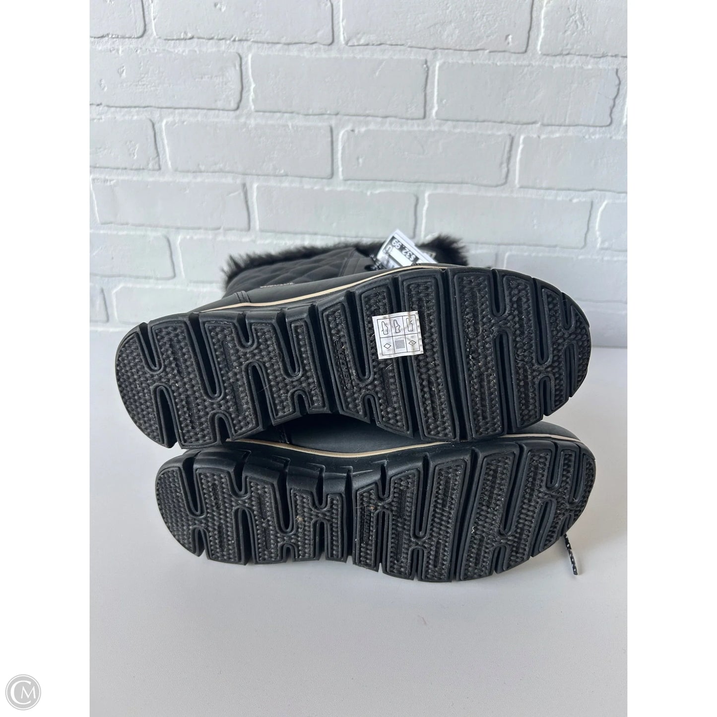 Boots Snow By Skechers In Black, Size: 9