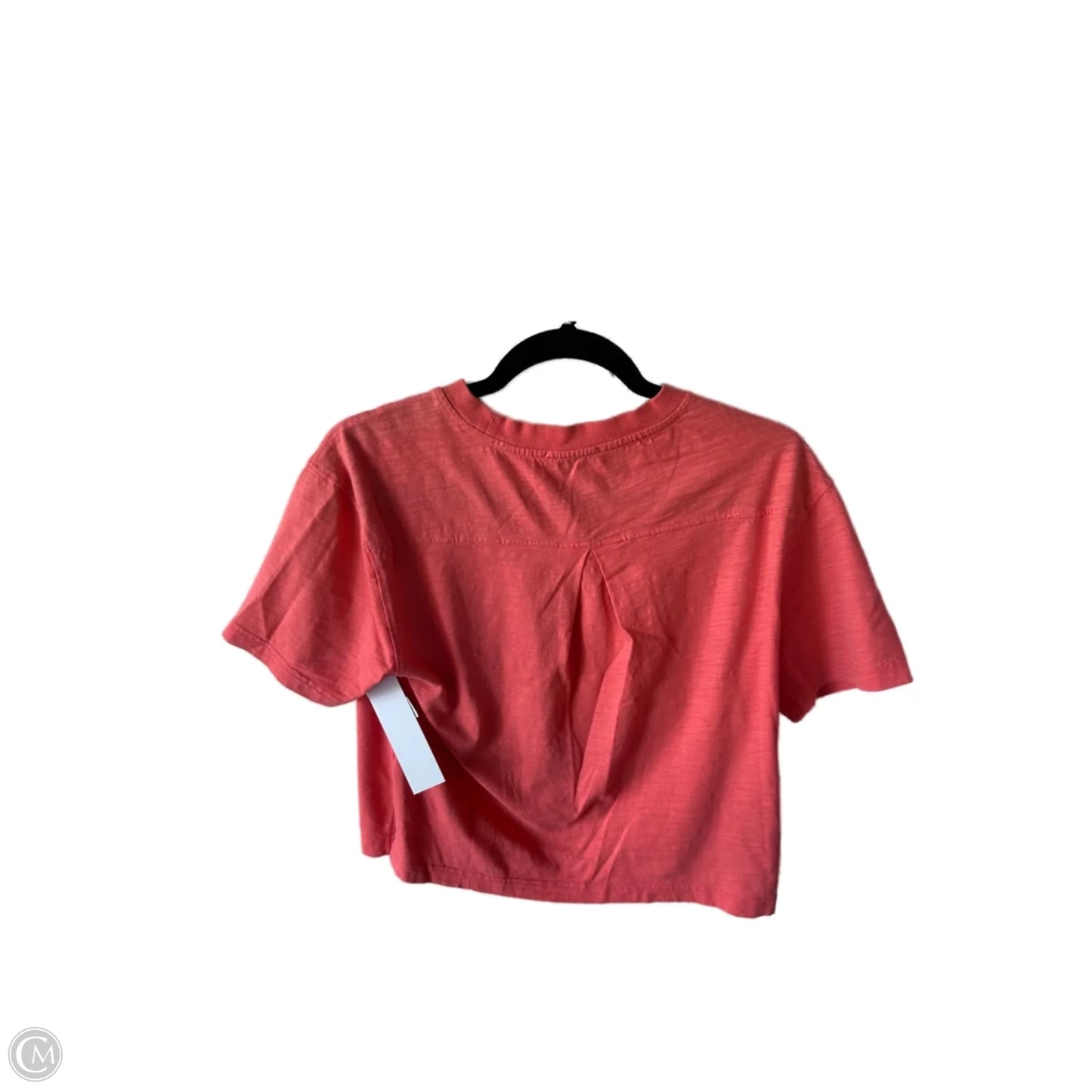 Top Short Sleeve Basic By Evereve In Pink, Size: Xs
