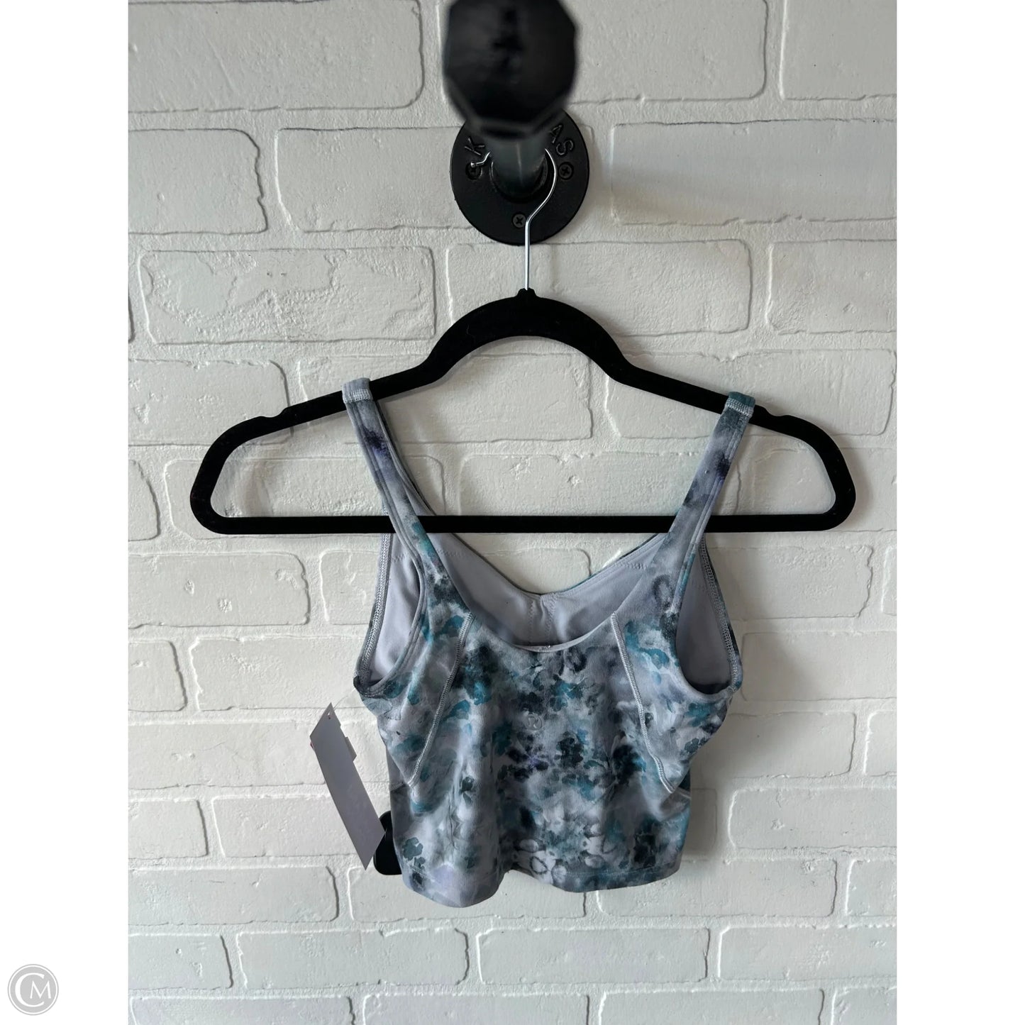 Athletic Tank Top By Lululemon In Blue & Green, Size: Xs