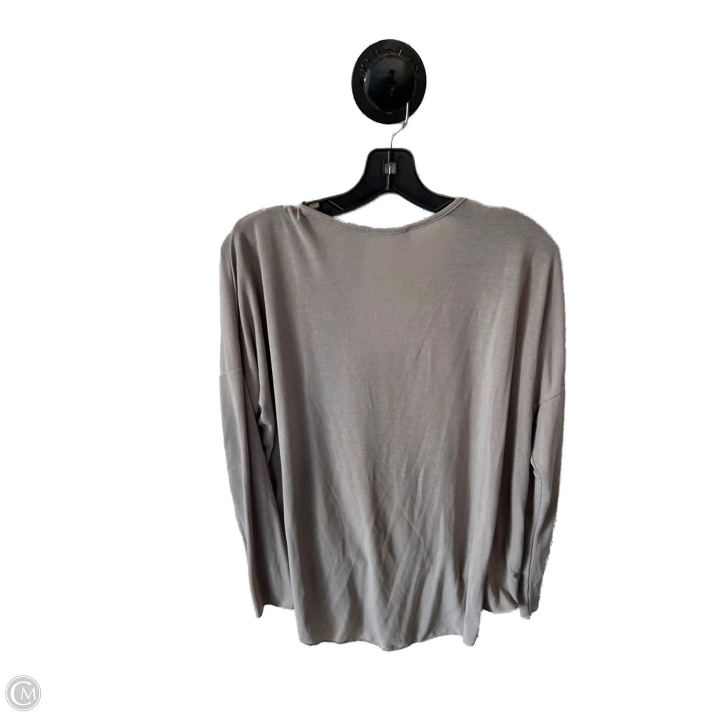 Top Long Sleeve By Altard State In Grey, Size: L