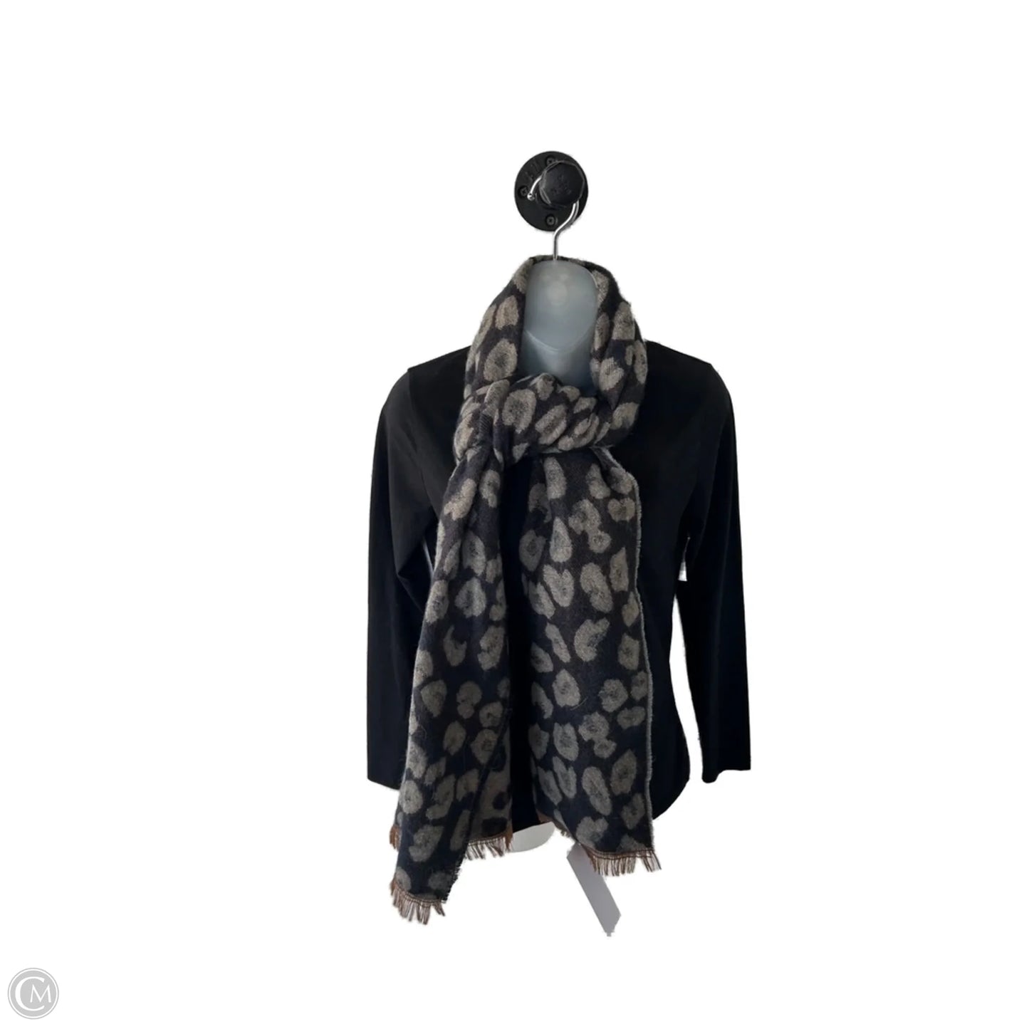 Scarf Winter By Clothes Mentor In Animal Print