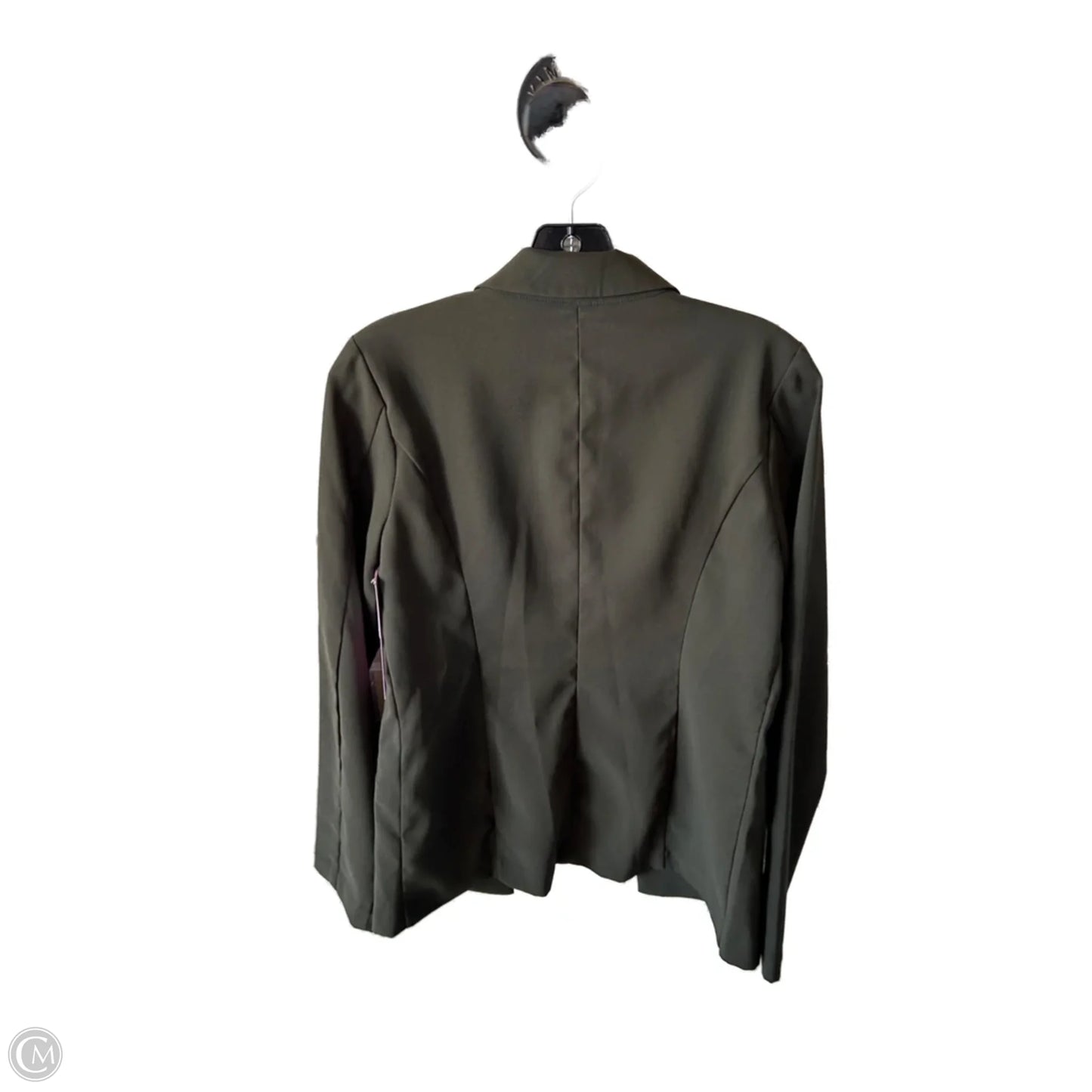 Blazer By Clothes Mentor In Green, Size: M
