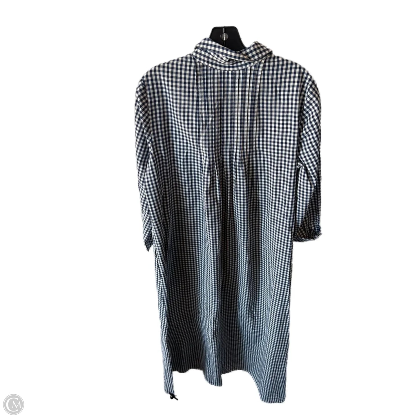 Dress Casual Maxi By J. Jill In Blue & White, Size: M